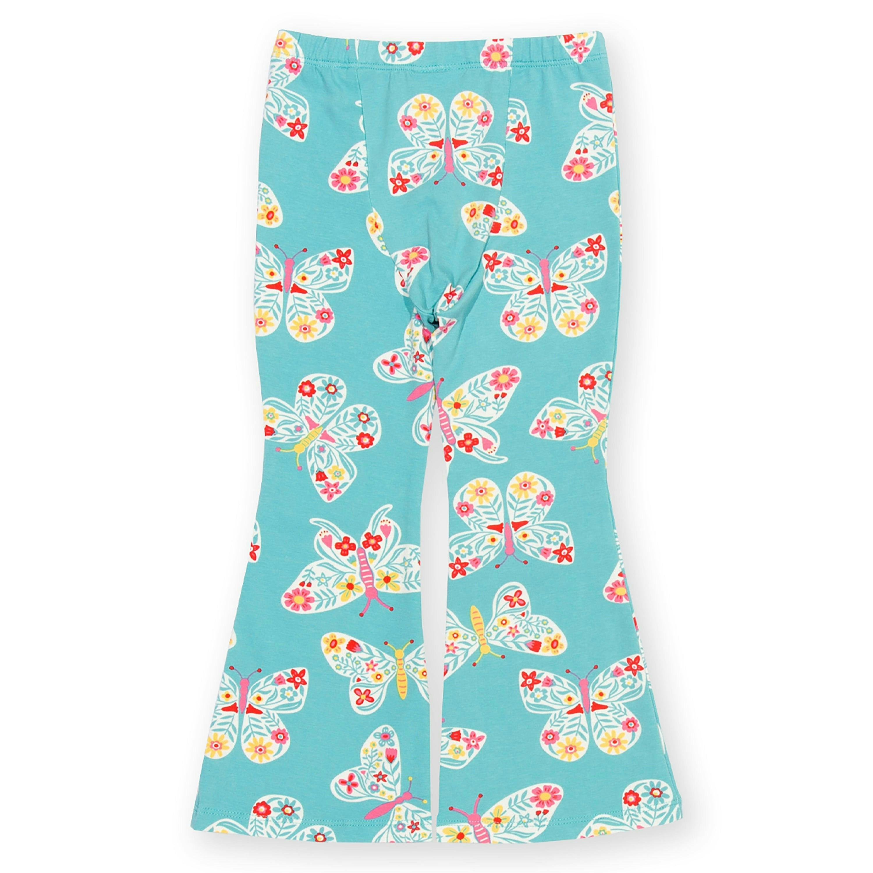 Kids Organic Flutterby Legging Flares , view 3 of 6