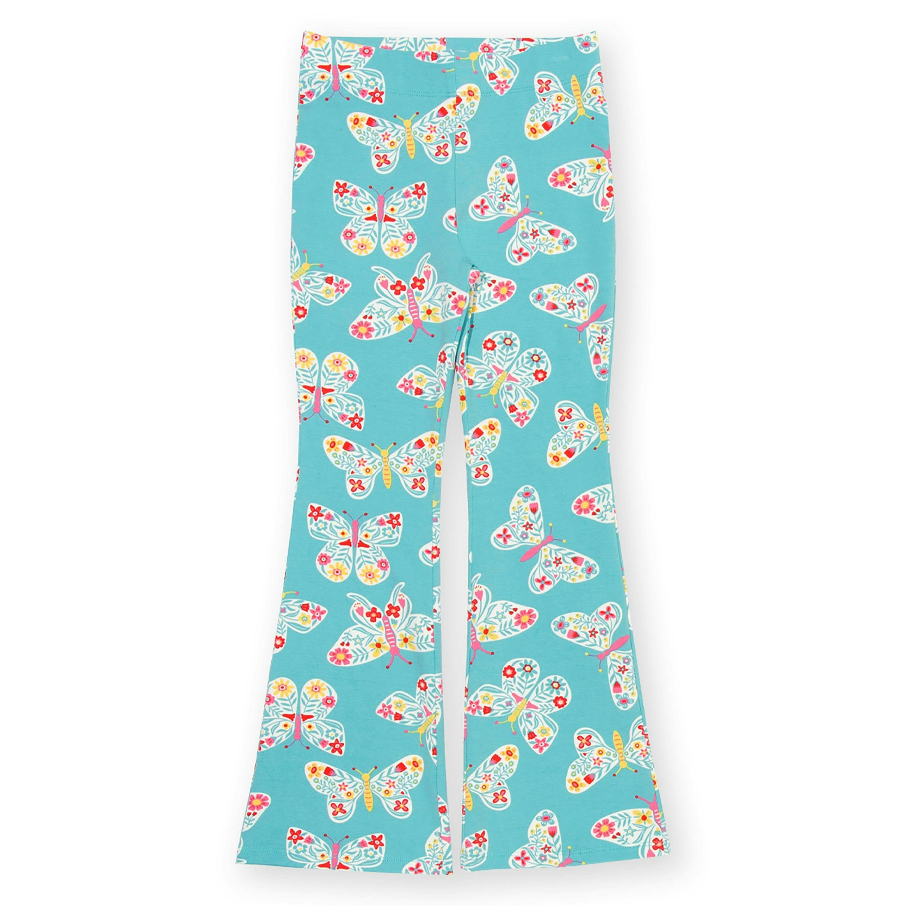 Kids Organic Flutterby Legging Flares , view 4 of 6
