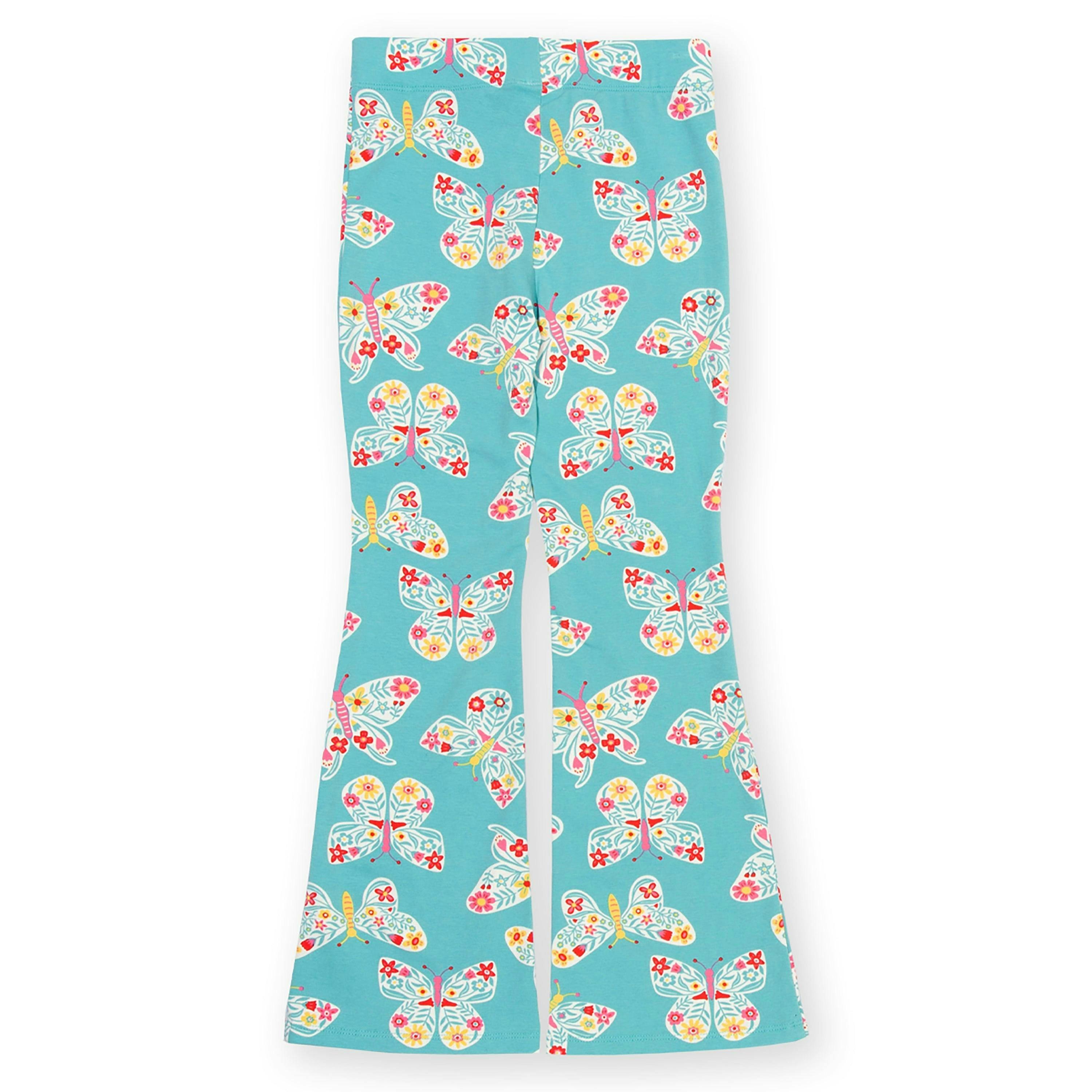 Kids Organic Flutterby Legging Flares , view 6 of 6