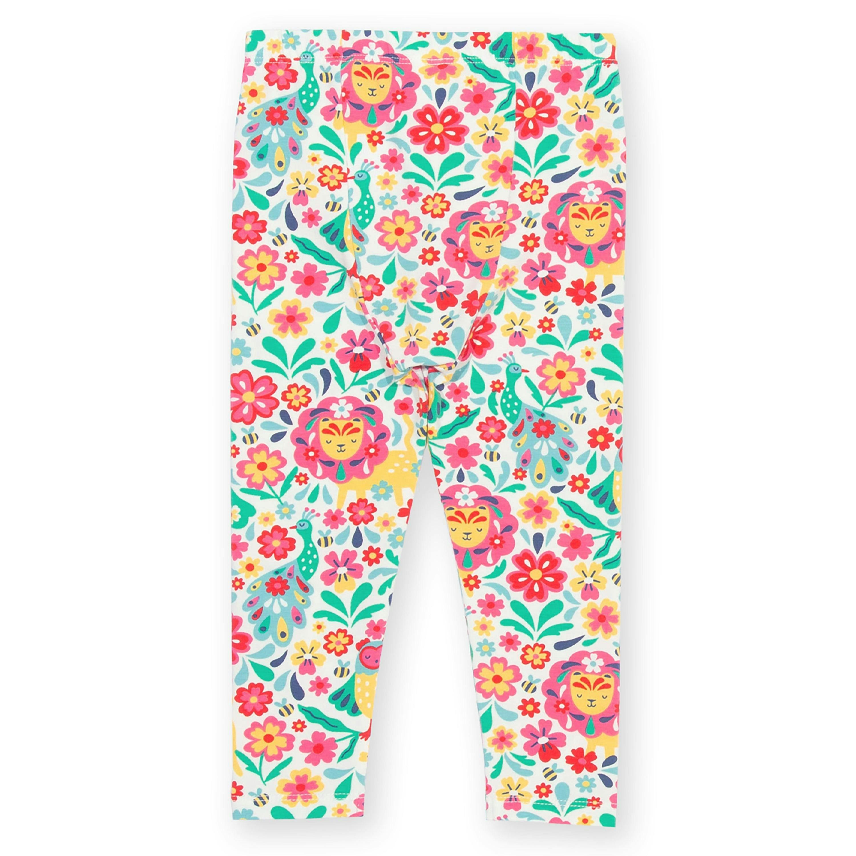 Kids Organic Growing Brave Leggings , view 3 of 6