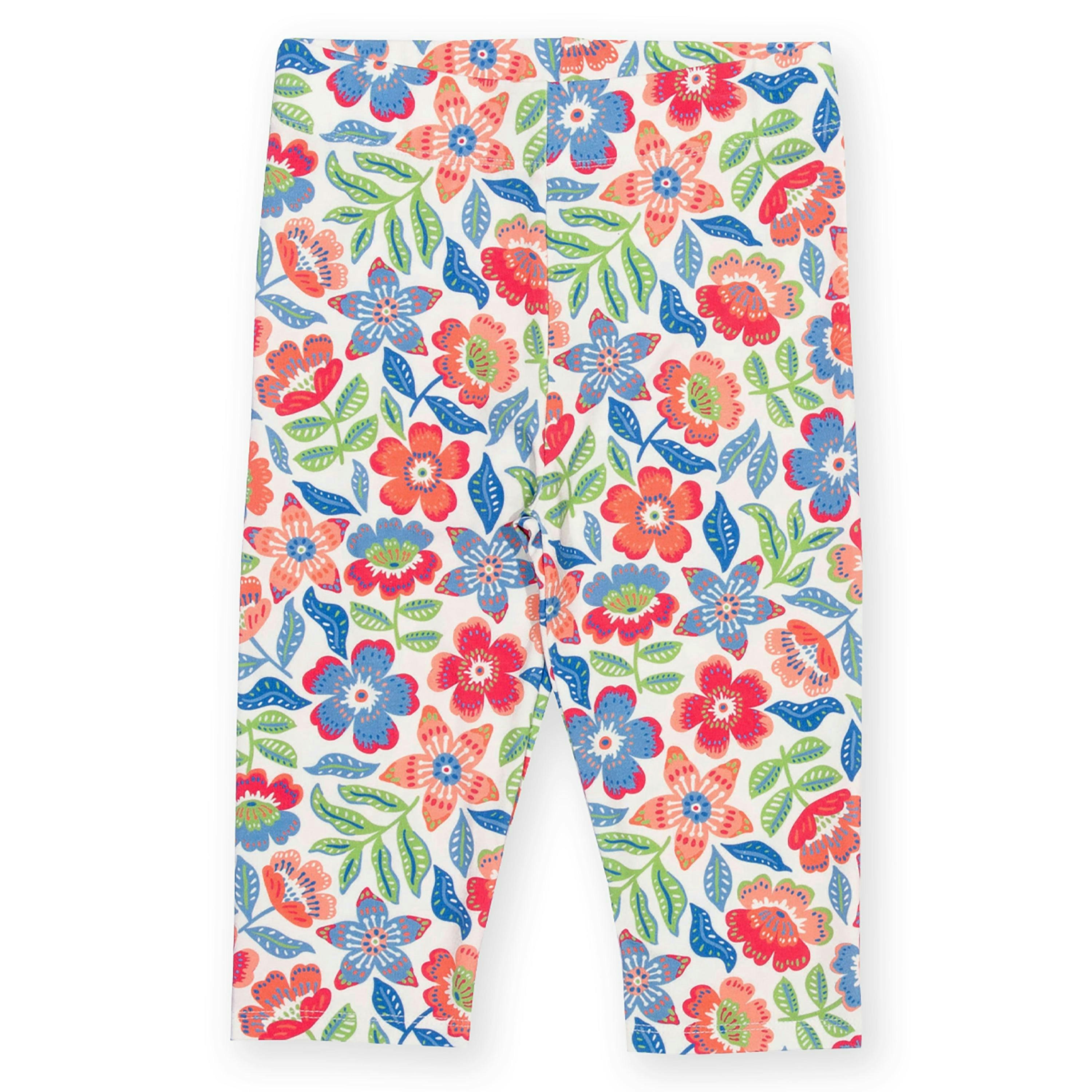 Kids Organic Tropicarnival Pedal Pushers , view 4 of 6