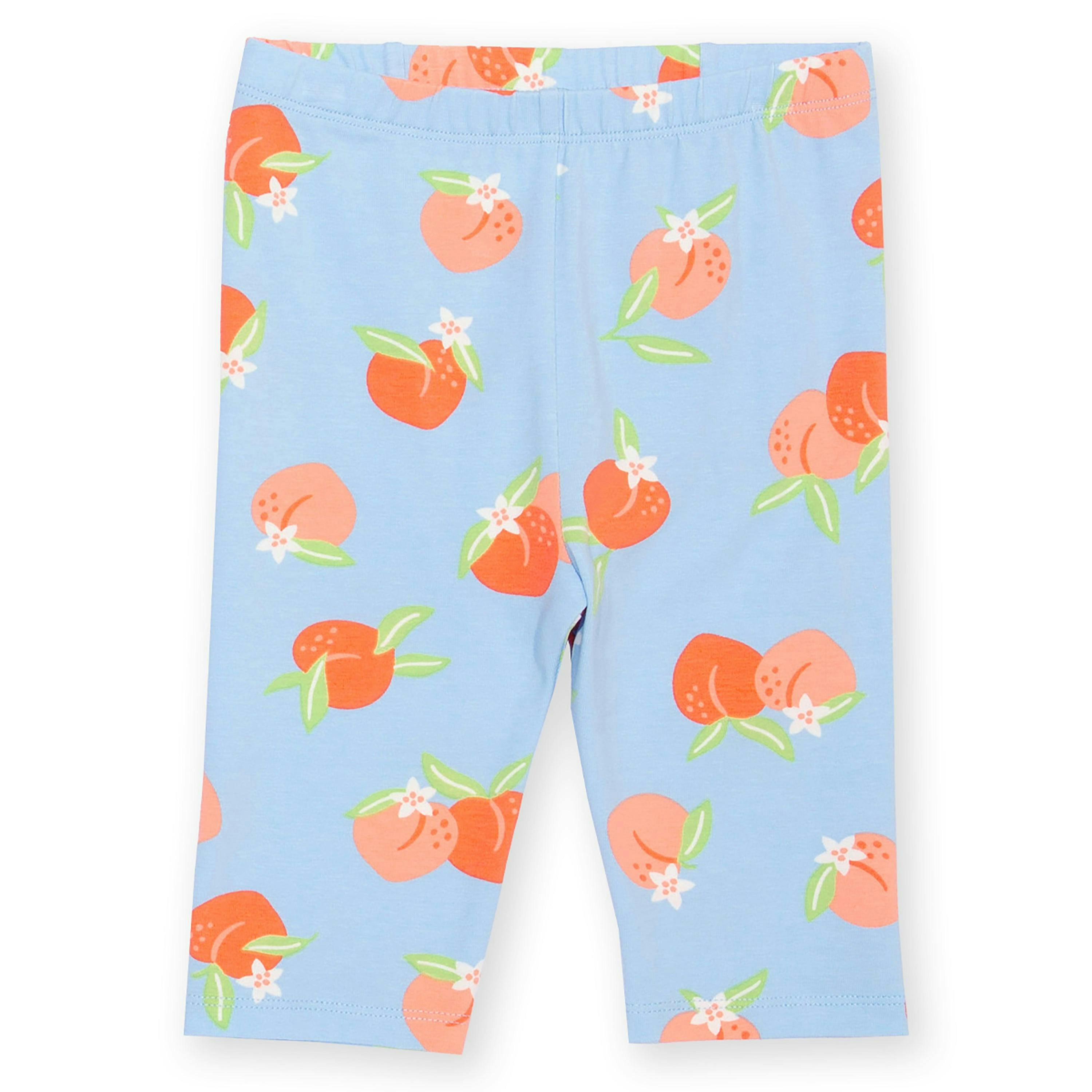 Kids Life's A Peach Organic Pedal Pushers , view 1 of 3