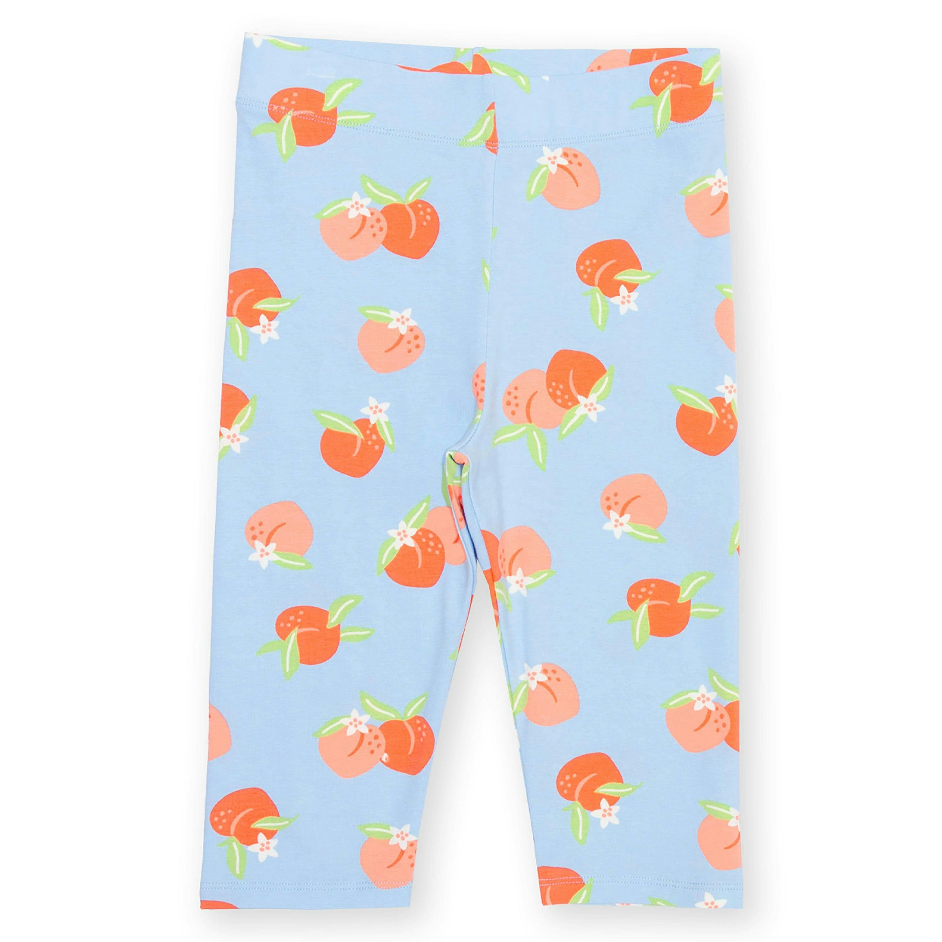 Kids Organic Life's A Peach Pedal Pushers , view 4 of 6
