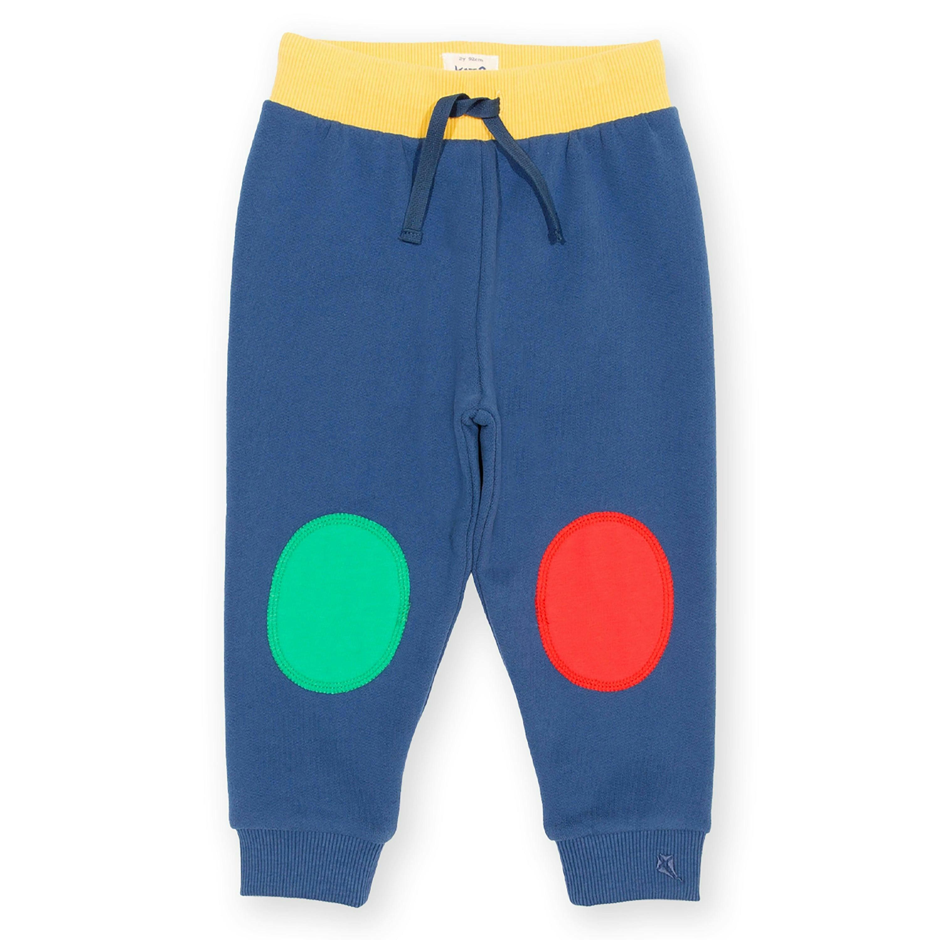 Kids Knee Patch Organic Joggers , view 1 of 3
