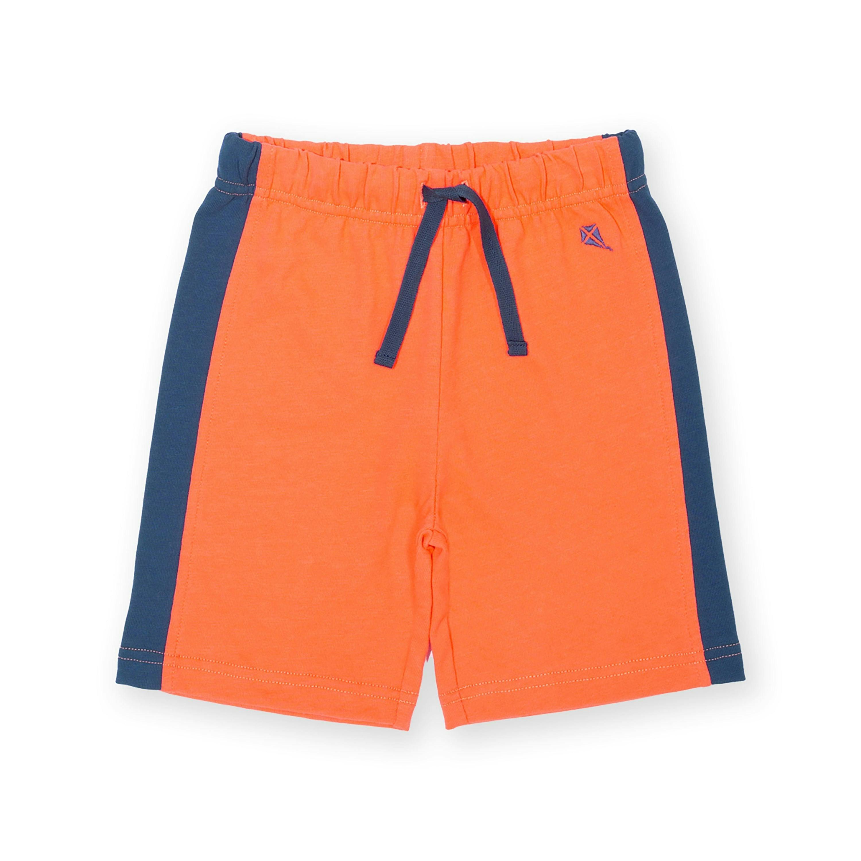 Kids Corfe Organic Shorts Tangerine , view 1 of 3