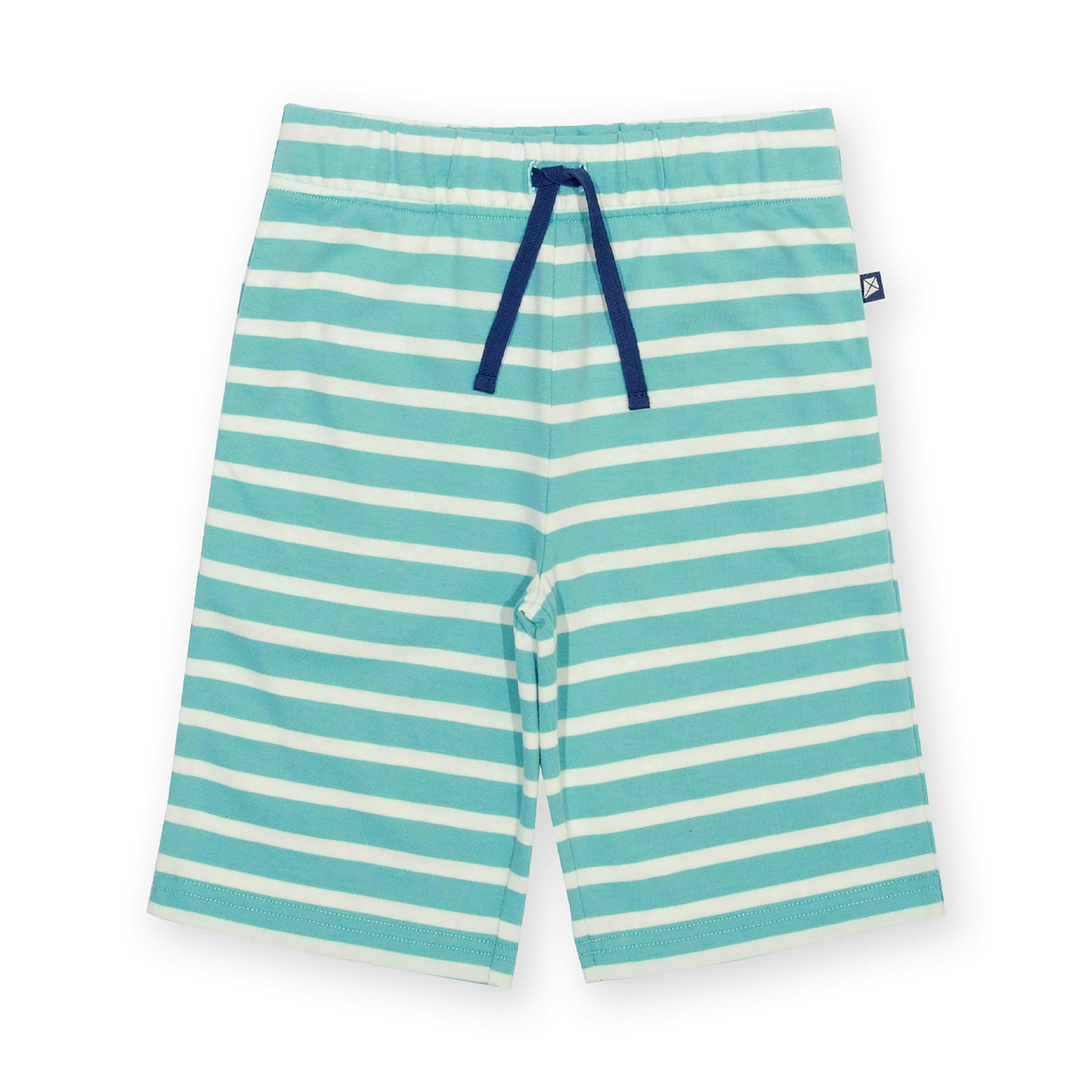 Kids Corfe Organic Shorts Lagoon , view 1 of 3