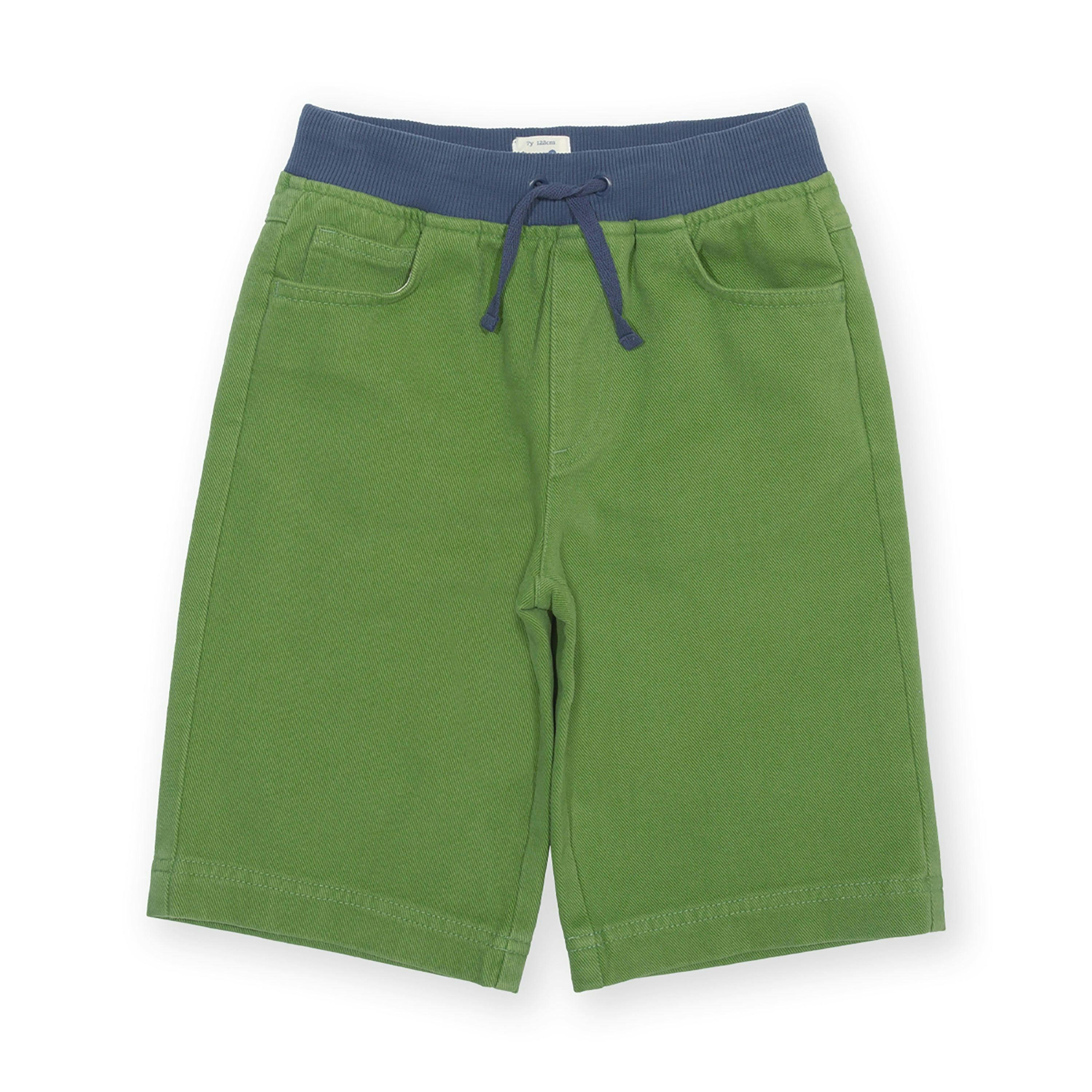 Kids Deck Organic Shorts Ivy , view 1 of 3