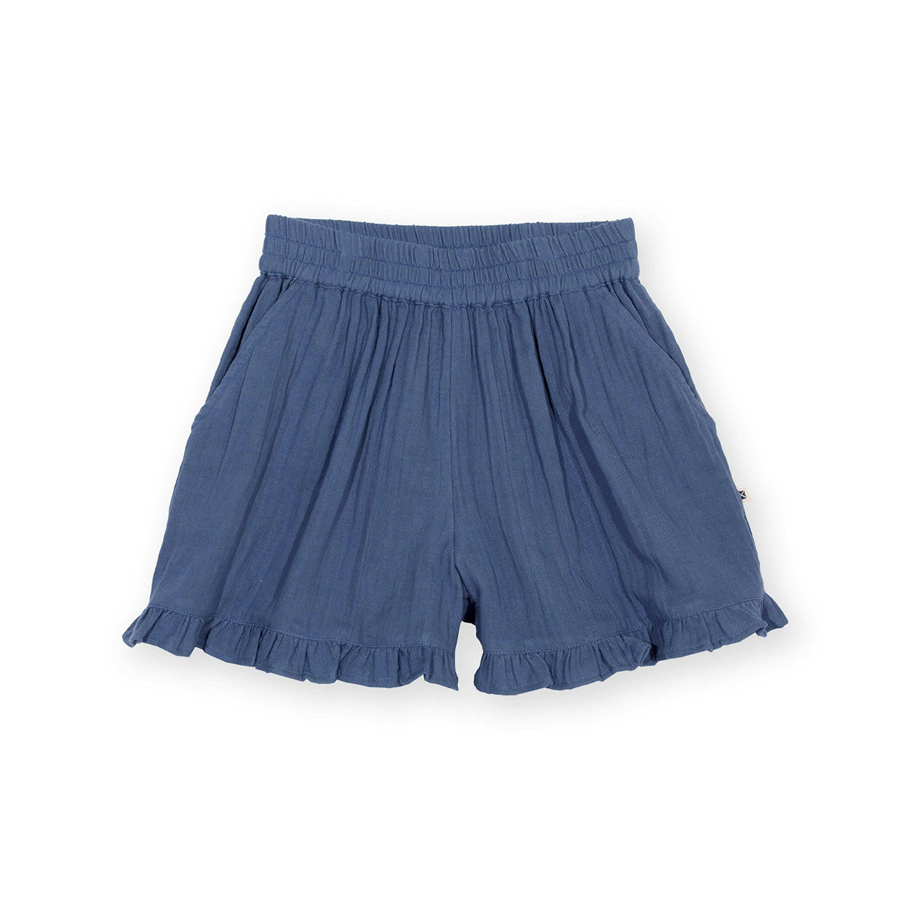 Kids Easy On Organic Culottes Navy , view 1 of 3
