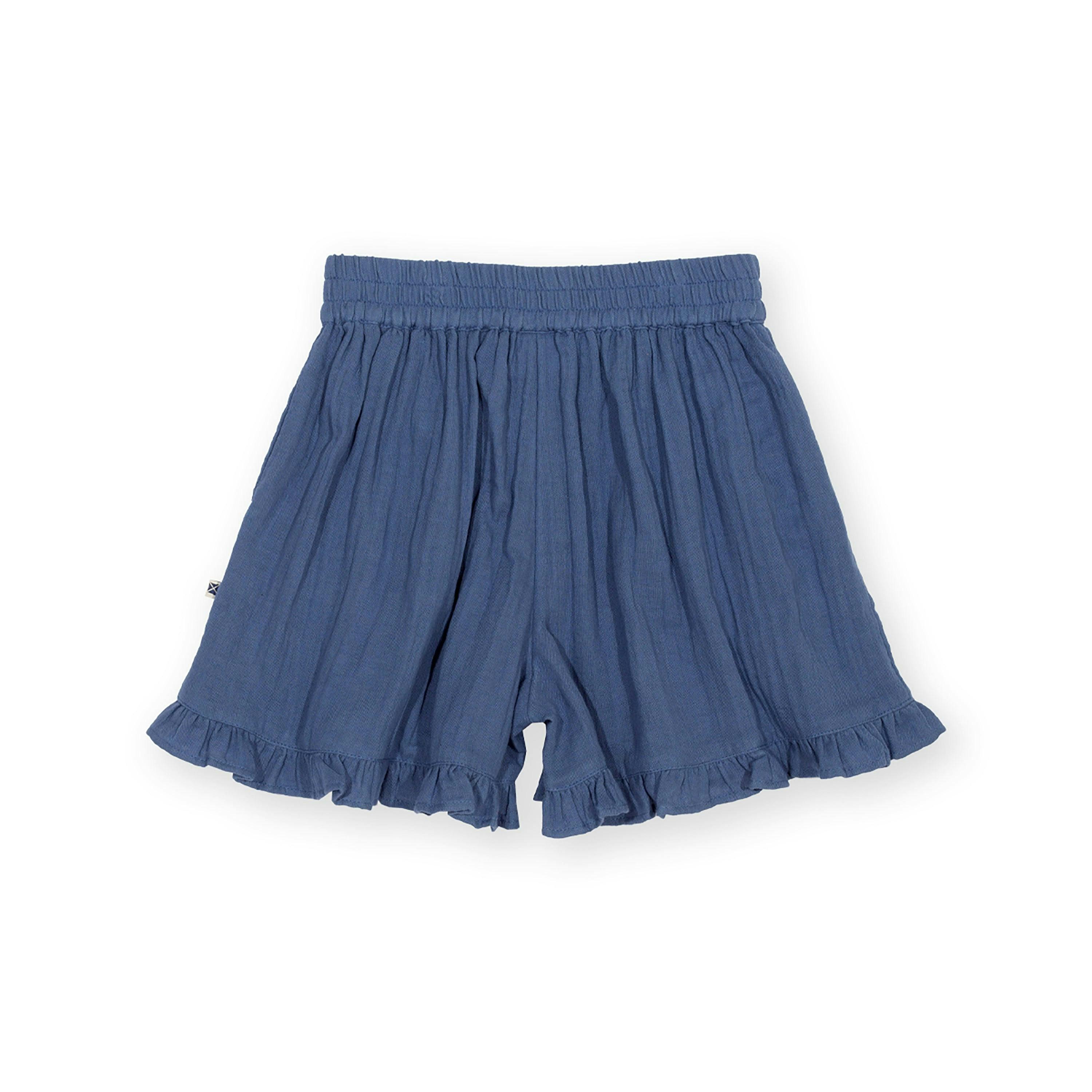 Kids Organic Easy On Culottes Navy , view 3 of 3