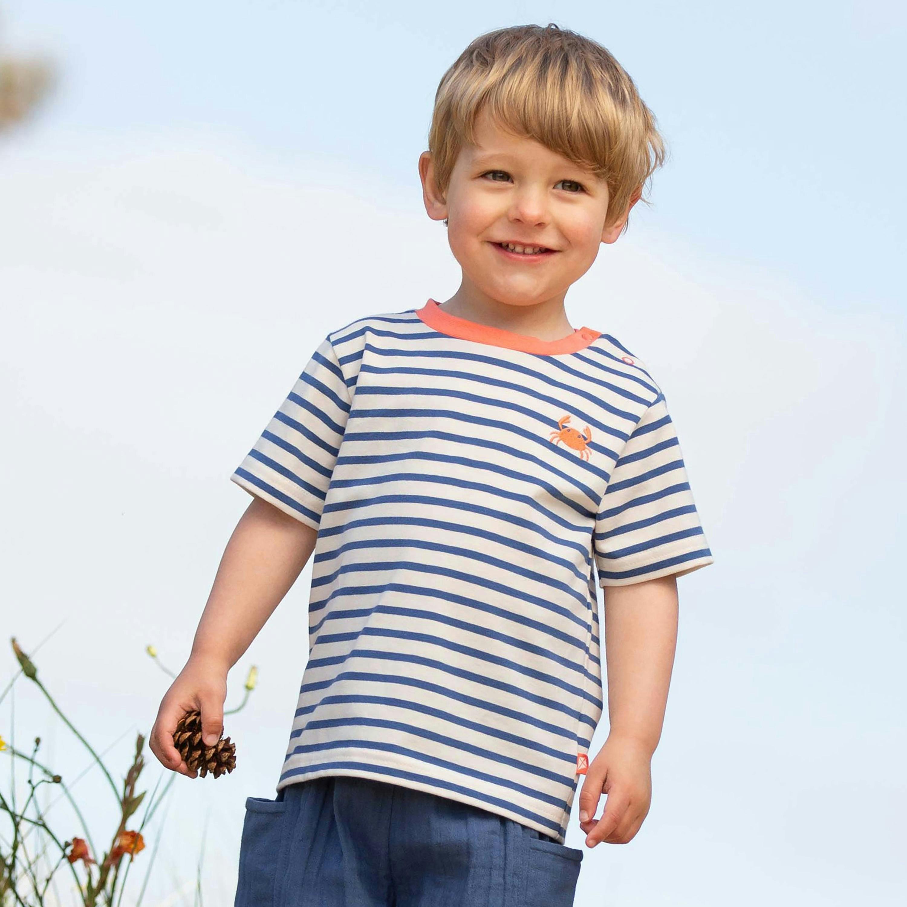 Kids Organic Little Nipper T-Shirt , view 2 of 4