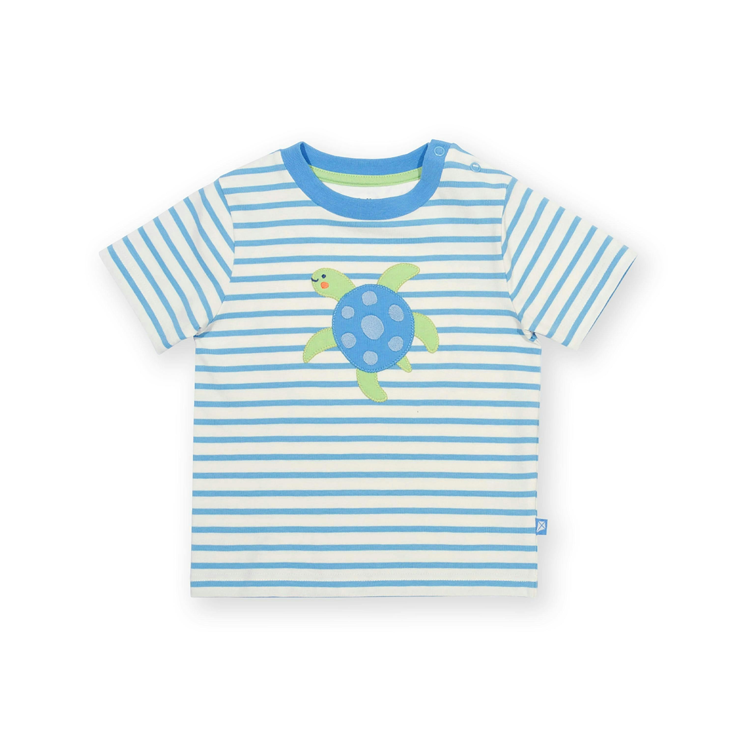 Kids Little Turtle Organic T-Shirt , view 1 of 3