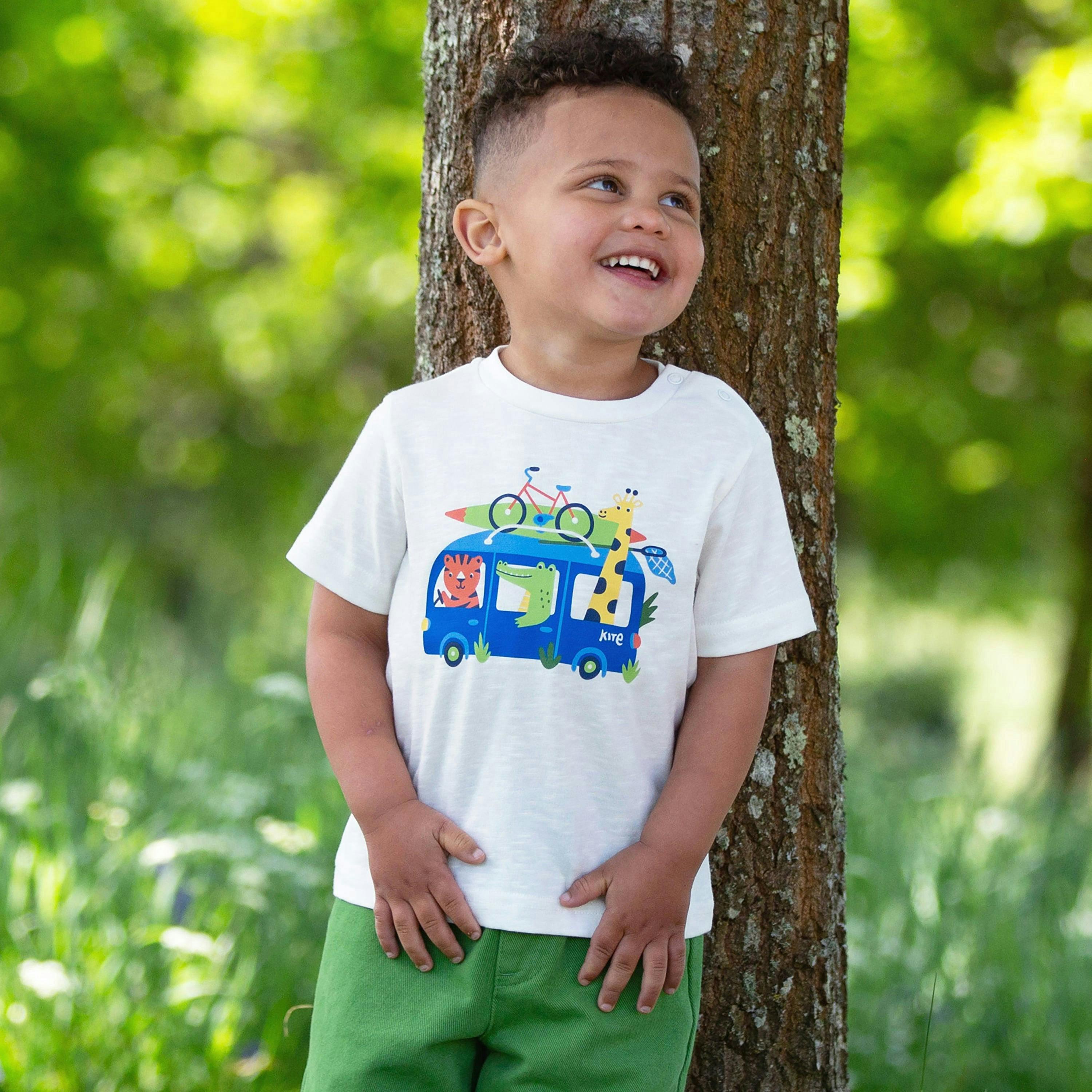 Kids Organic Road Trip T-Shirt , view 2 of 4