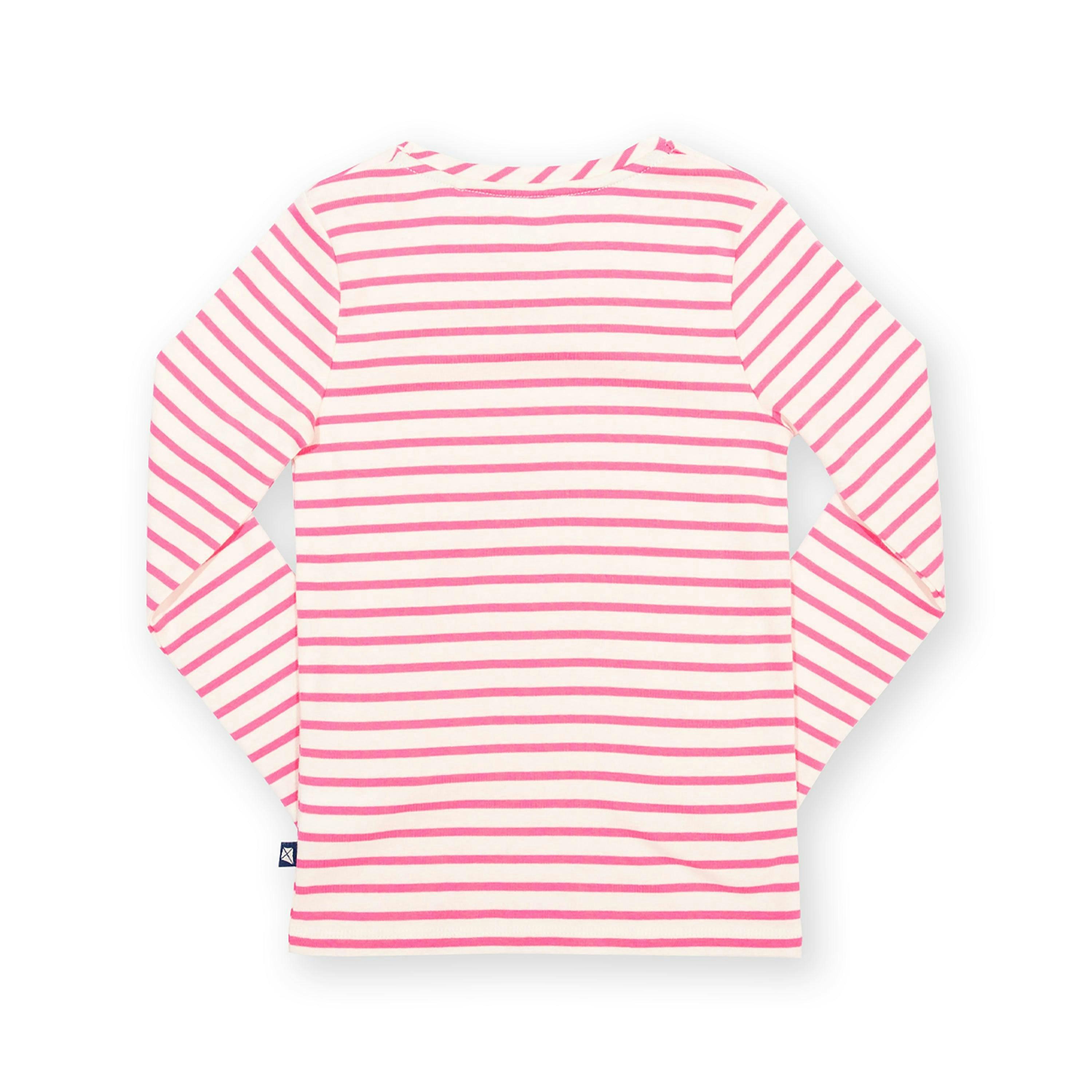 Kids Organic Stripy T-Shirt , view 5 of 5