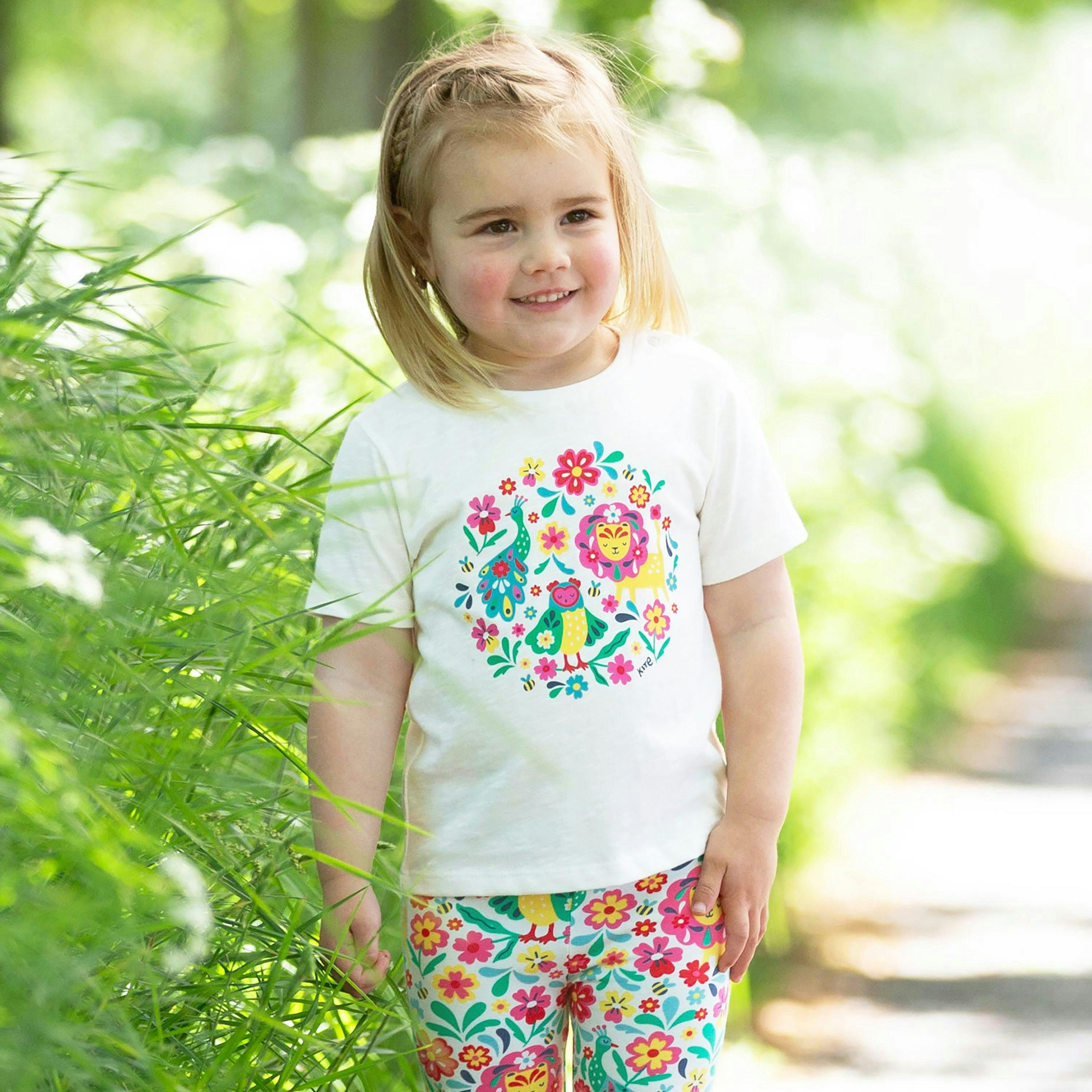 Kids Organic Growing Brave T-Shirt , view 2 of 5