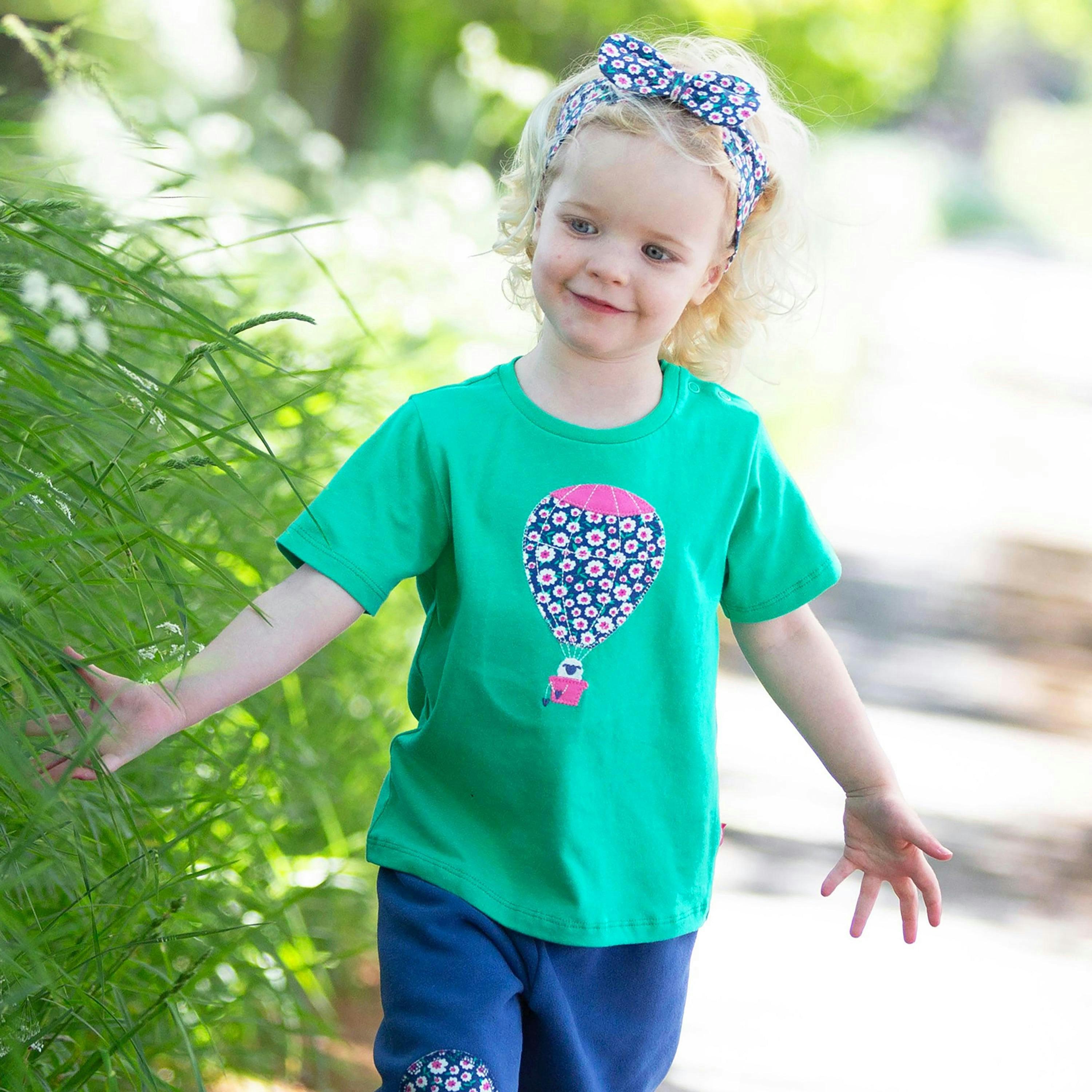 Kids Organic Up And Away T-Shirt , view 2 of 5