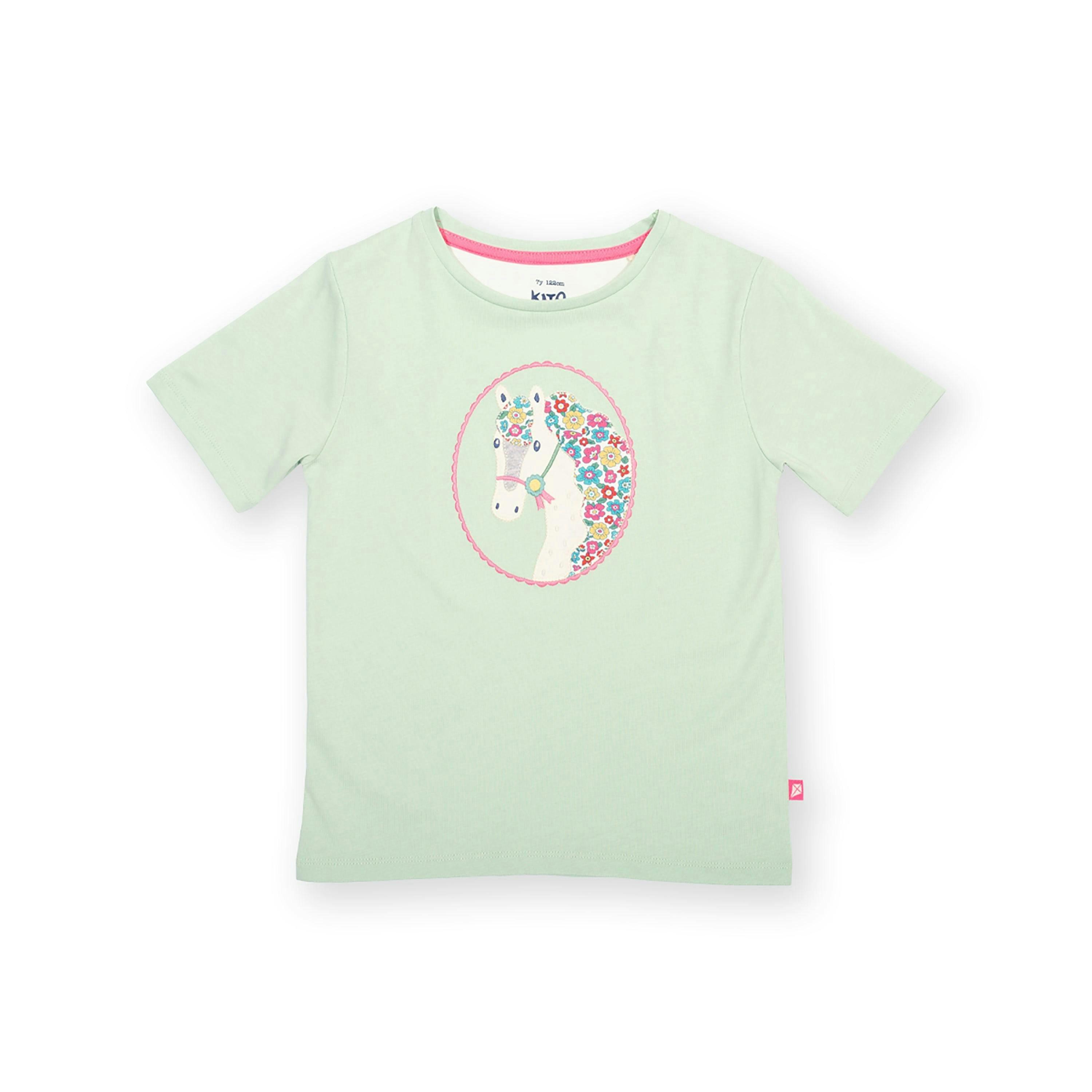Kids Organic Proud Pony T-Shirt , view 4 of 5