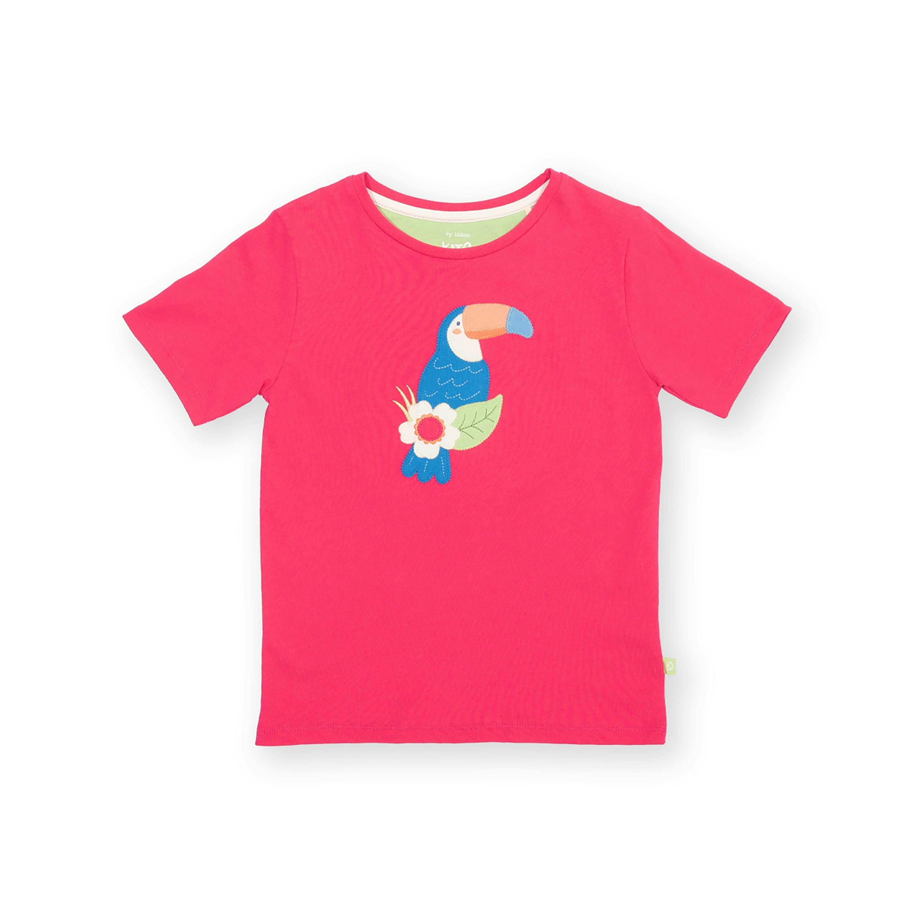 Kids Organic Toucan Do It T-Shirt , view 4 of 5