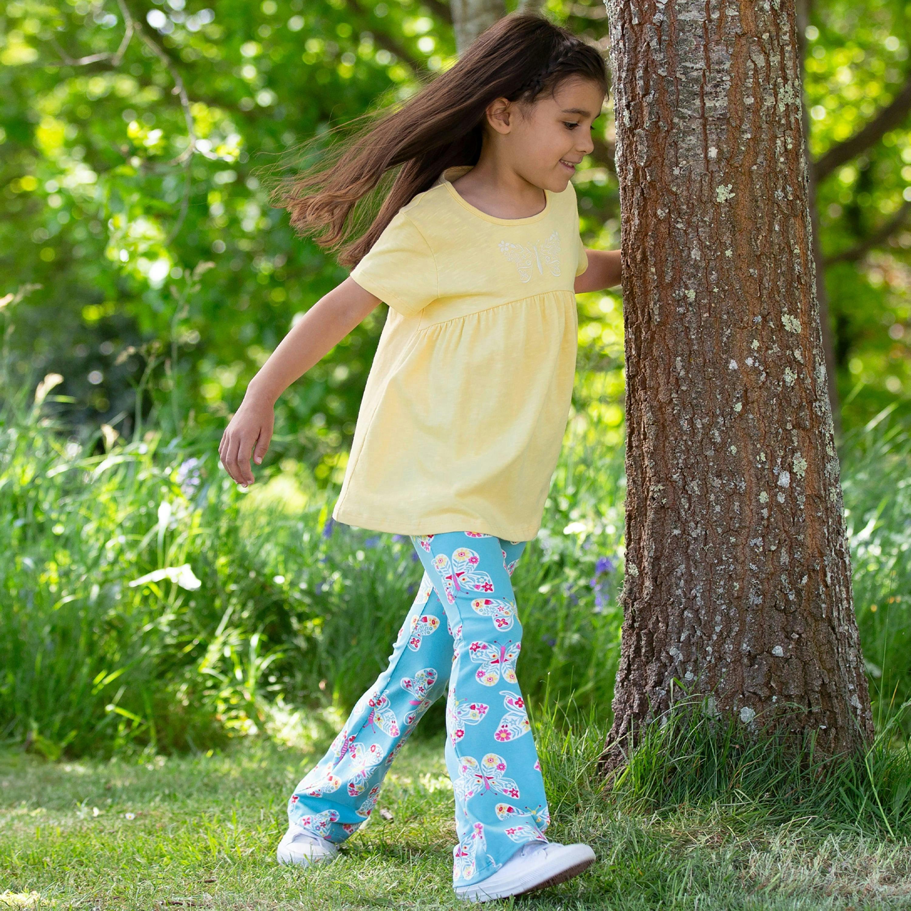 Kids Organic Flutterby Tunic , view 3 of 5