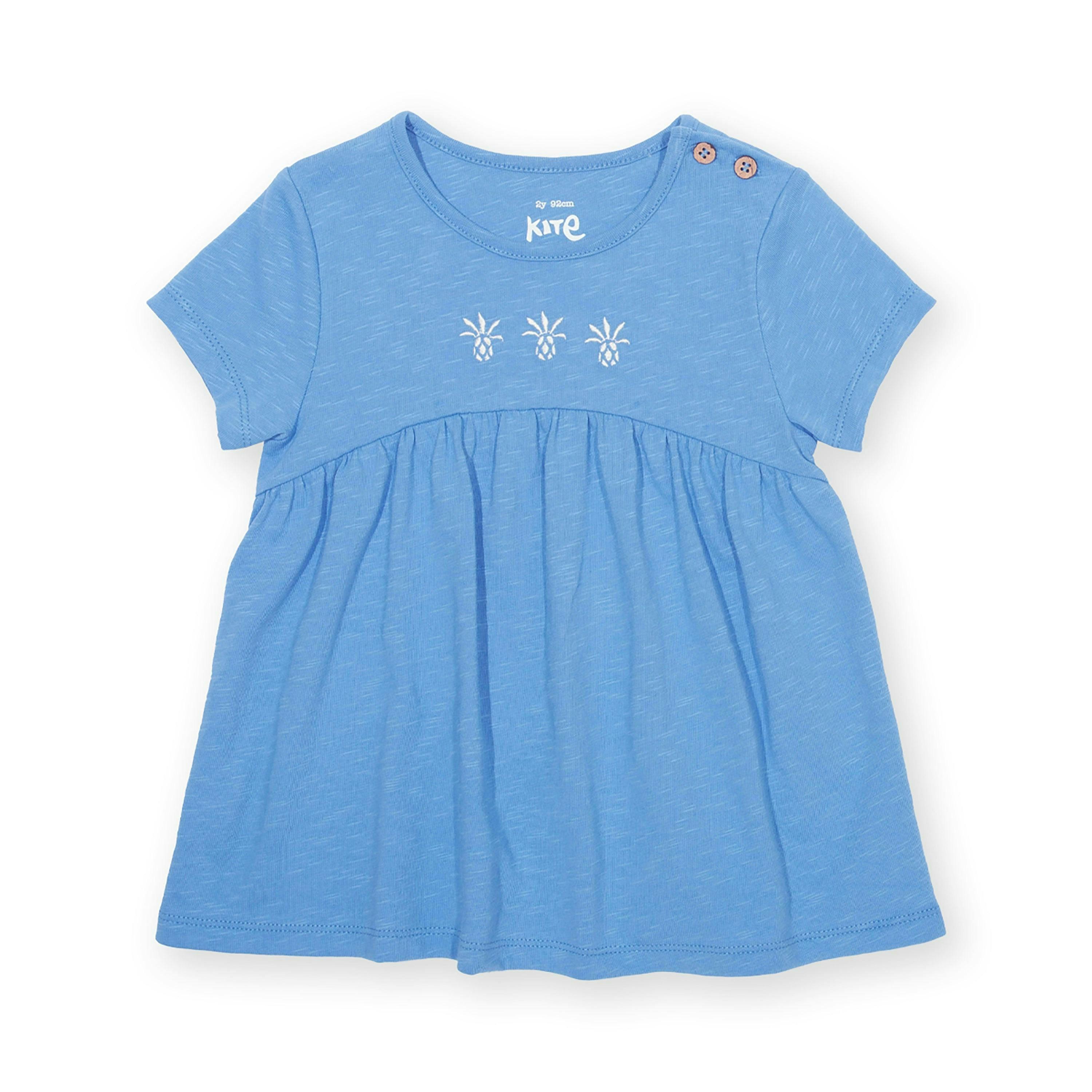 Kids Pineapple Organic Tunic , view 1 of 3