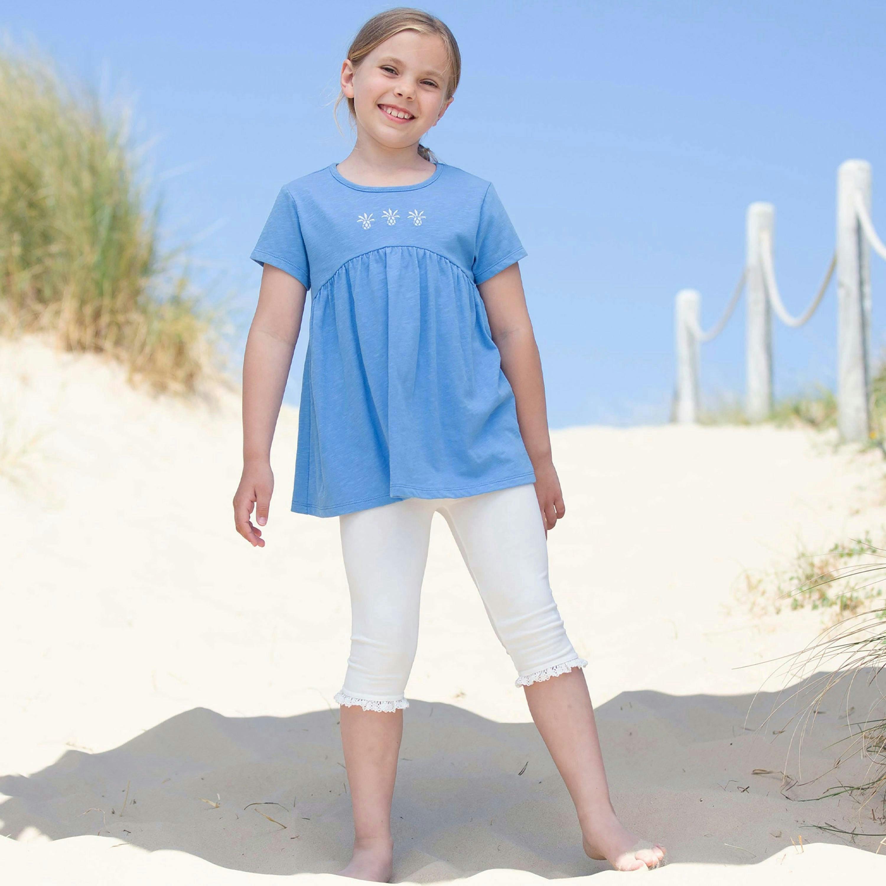 Kids Organic Pineapple Tunic , view 3 of 6