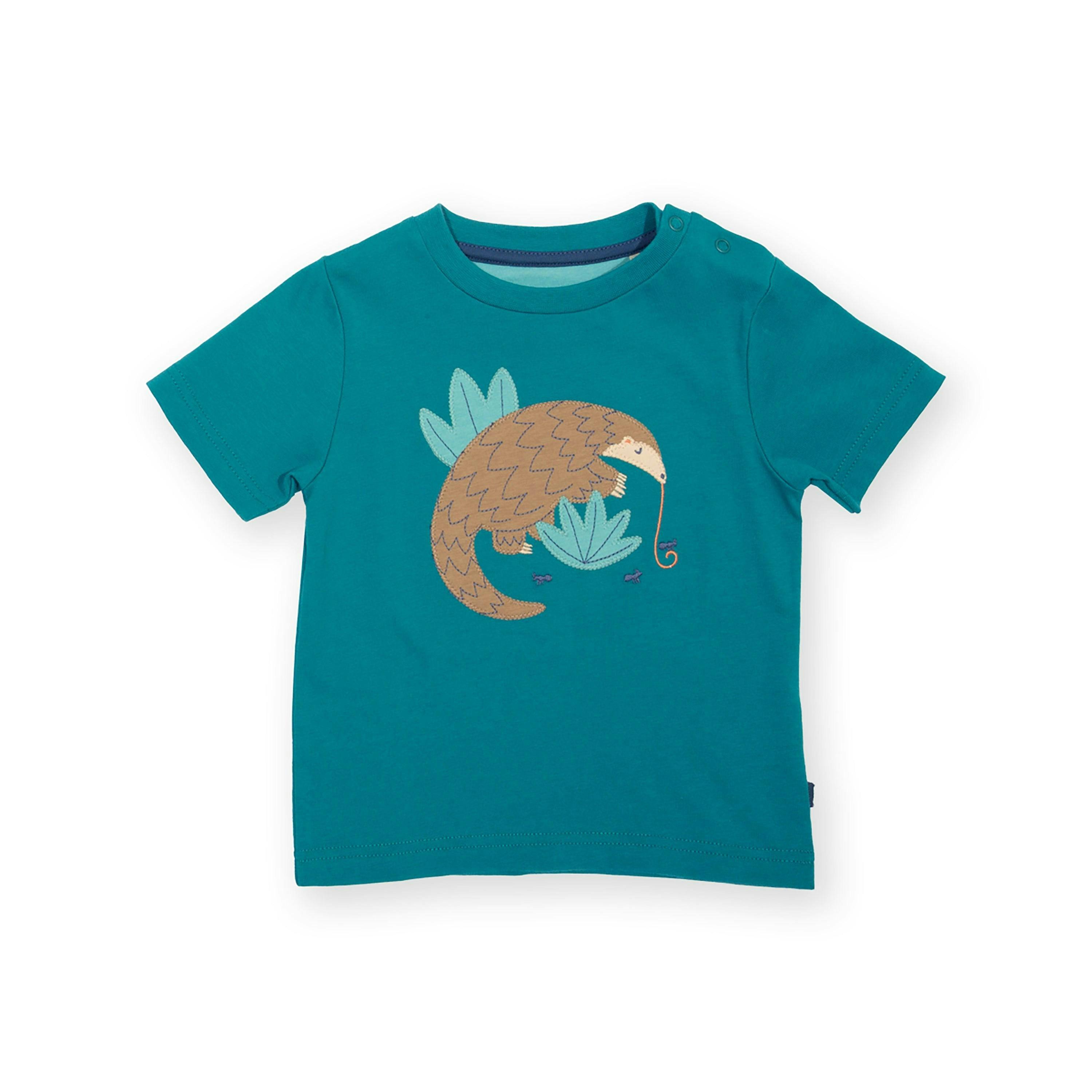 Kids Pangolin Organic T-Shirt , view 1 of 3