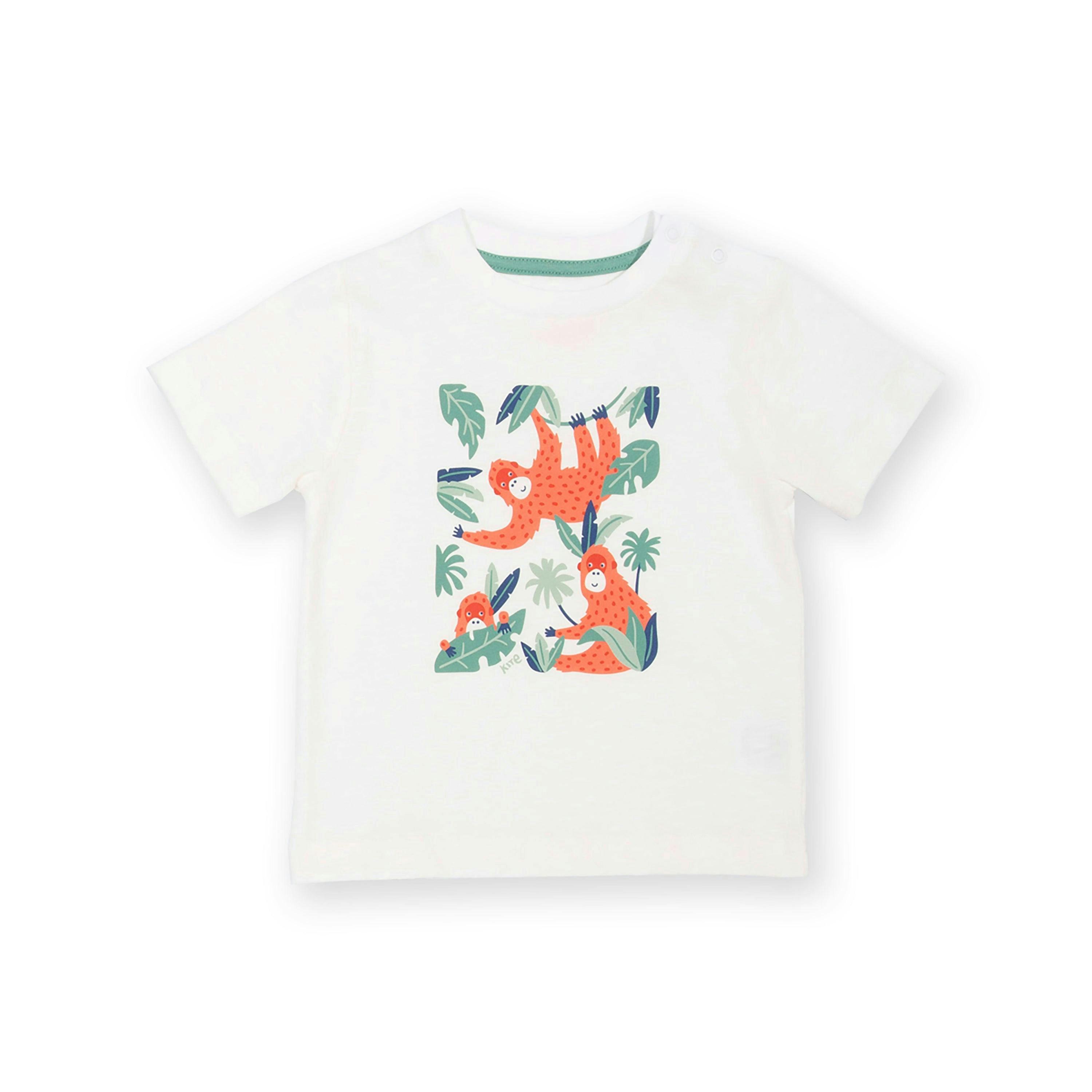 Kids Orangutan Organic T-Shirt , view 1 of 3
