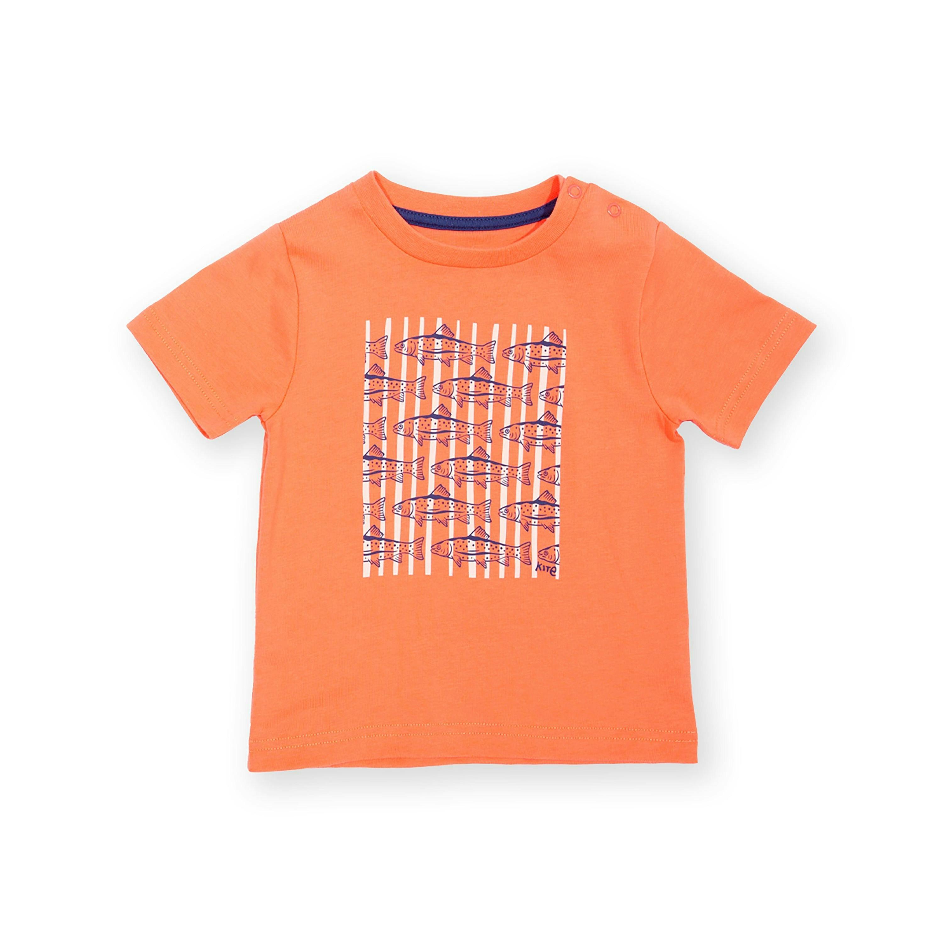 Kids Trout And About Organic T-Shirt , view 1 of 3