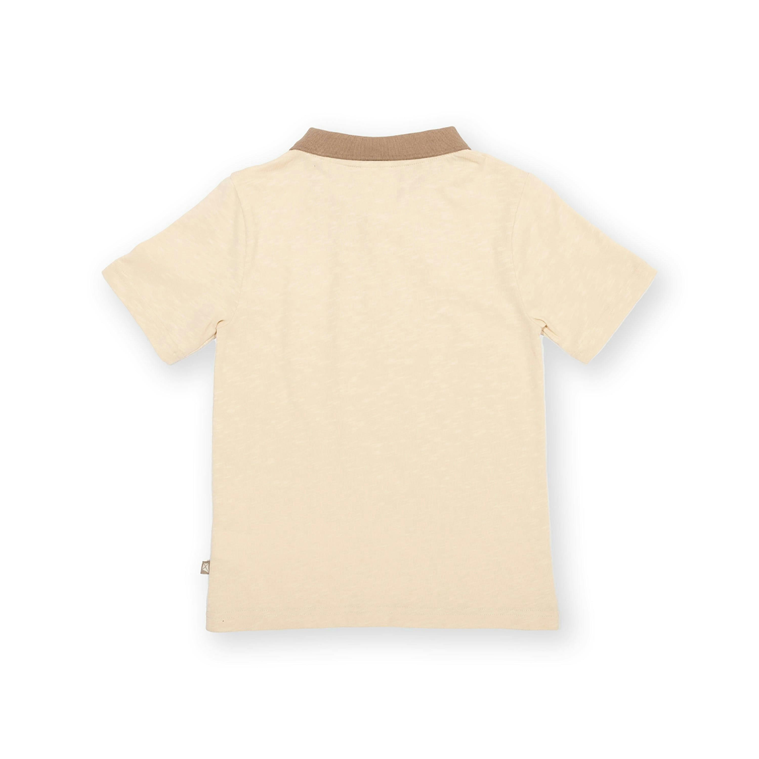 Kids Organic Pineapple Polo Shirt , view 4 of 4
