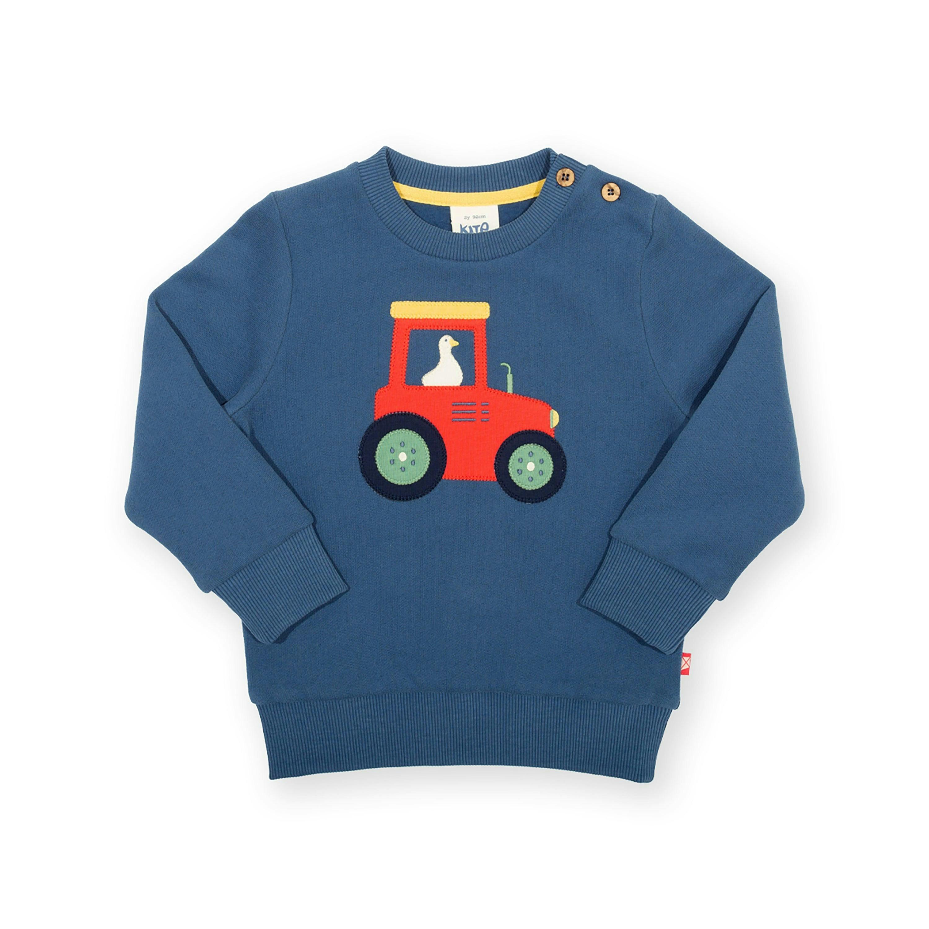 Kids Farmer Duck Organic Sweatshirt , view 1 of 3