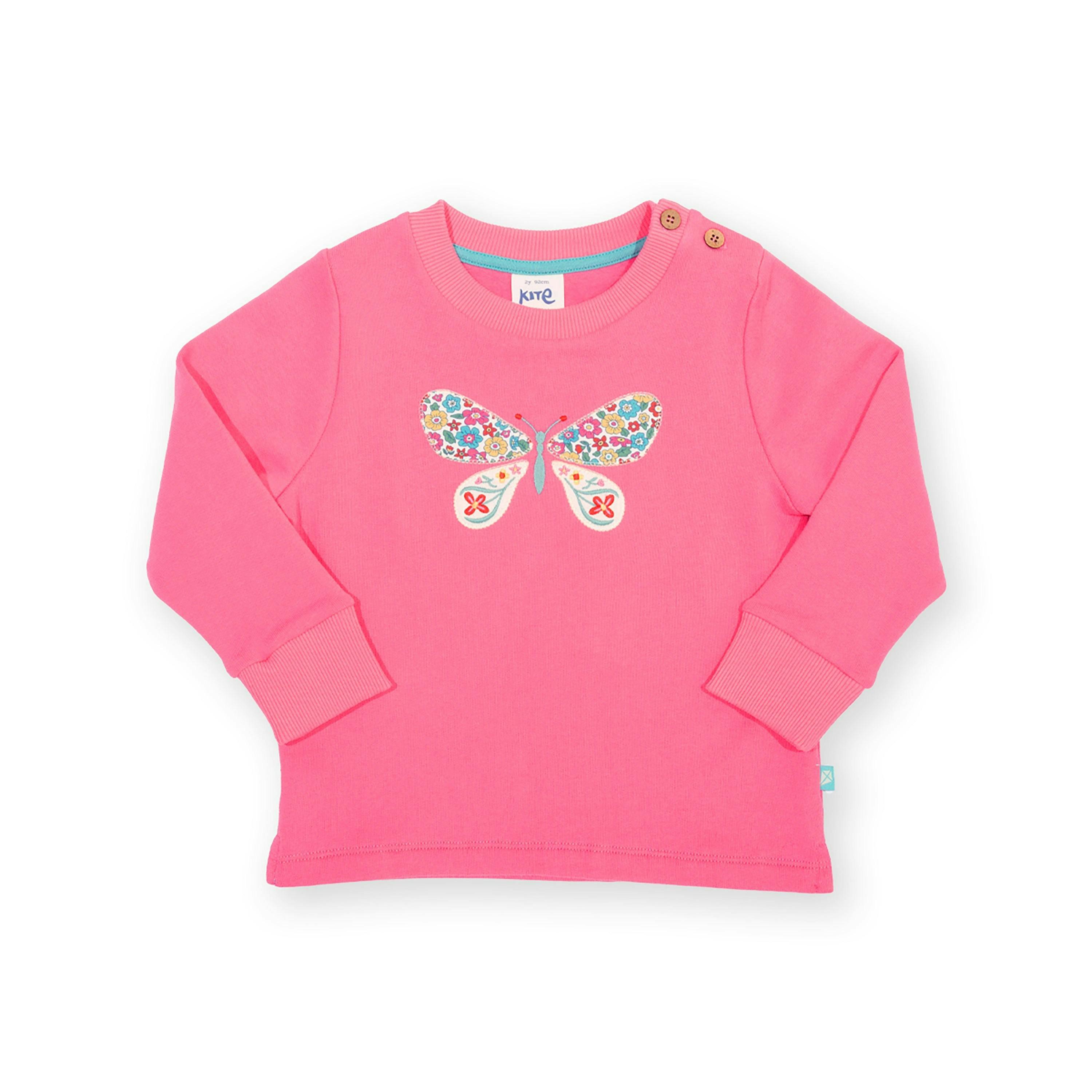 Kids Flutterby Organic Sweatshirt , view 1 of 3