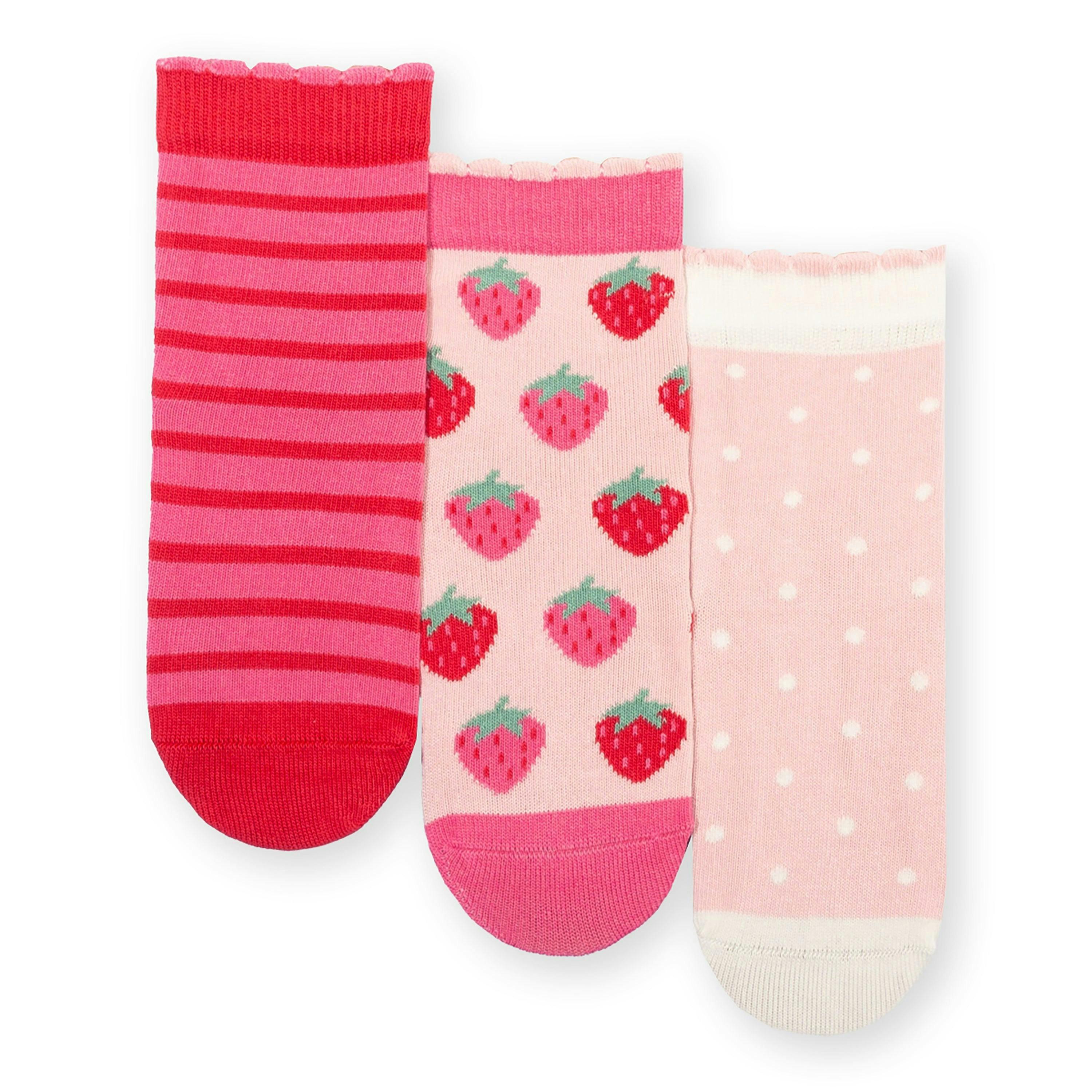 Kids Berry Brave Organic Socks , view 1 of 3