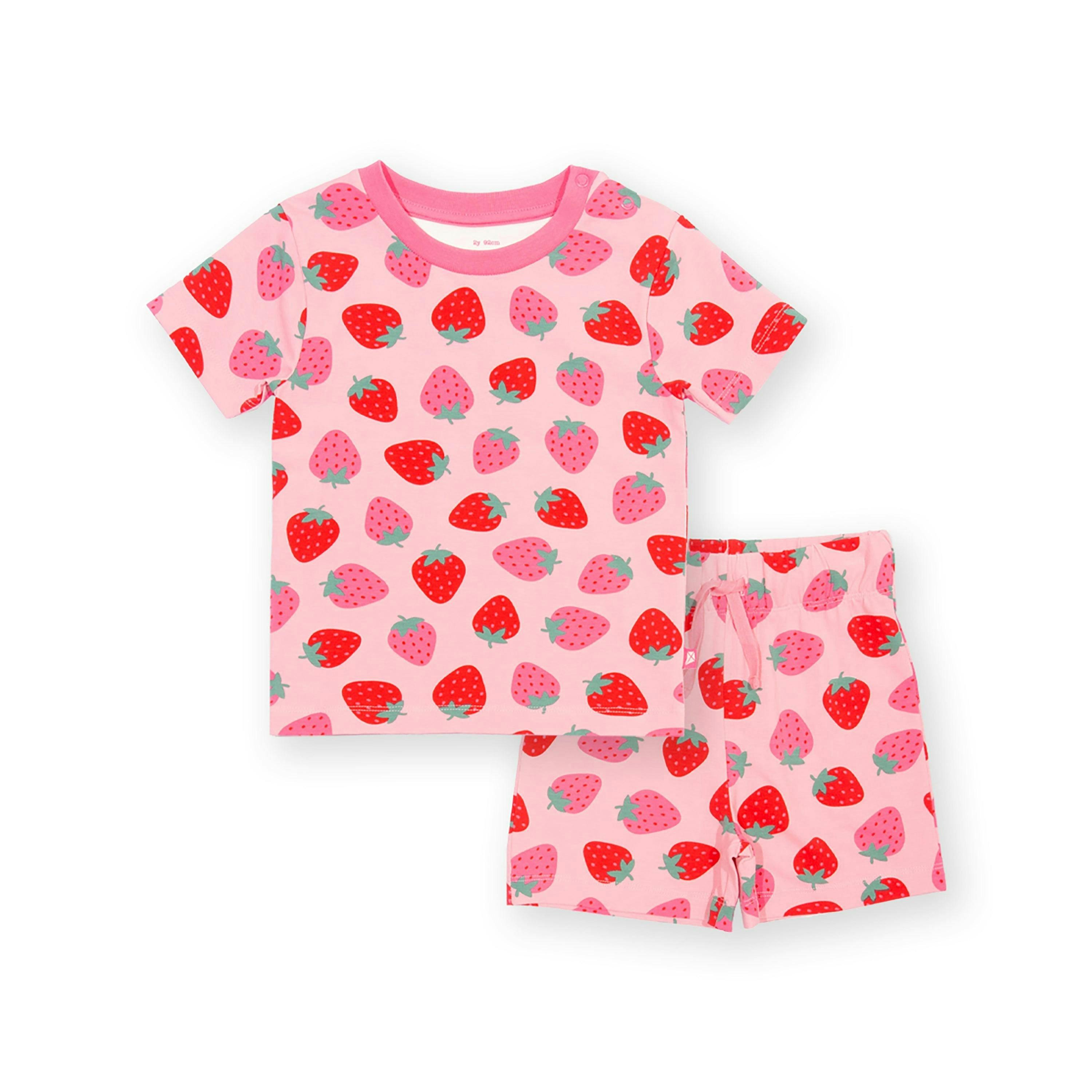 Kids Berry Brave Organic Pyjamas , view 1 of 3