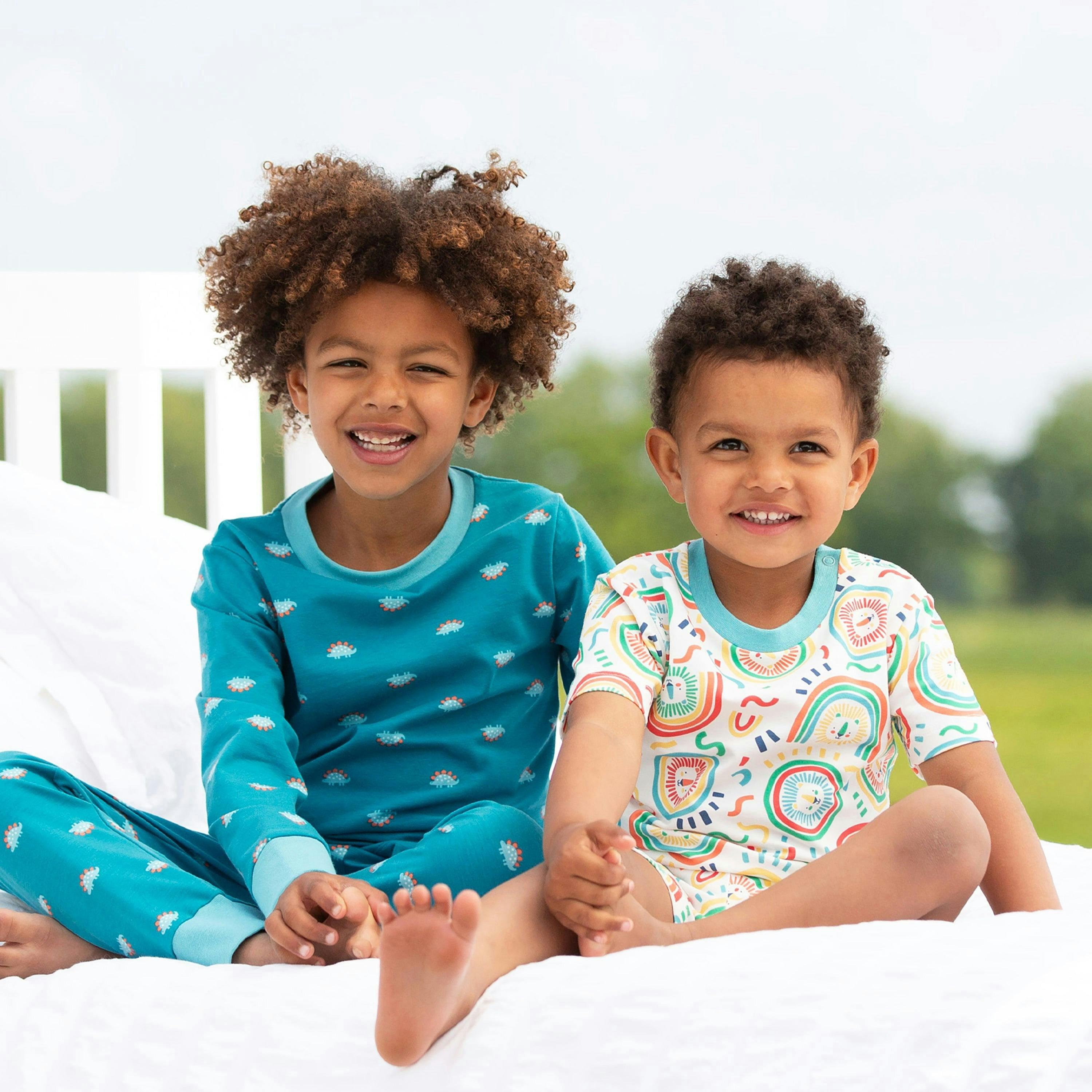Kids Organic Steggie Dot Pyjamas , view 4 of 6