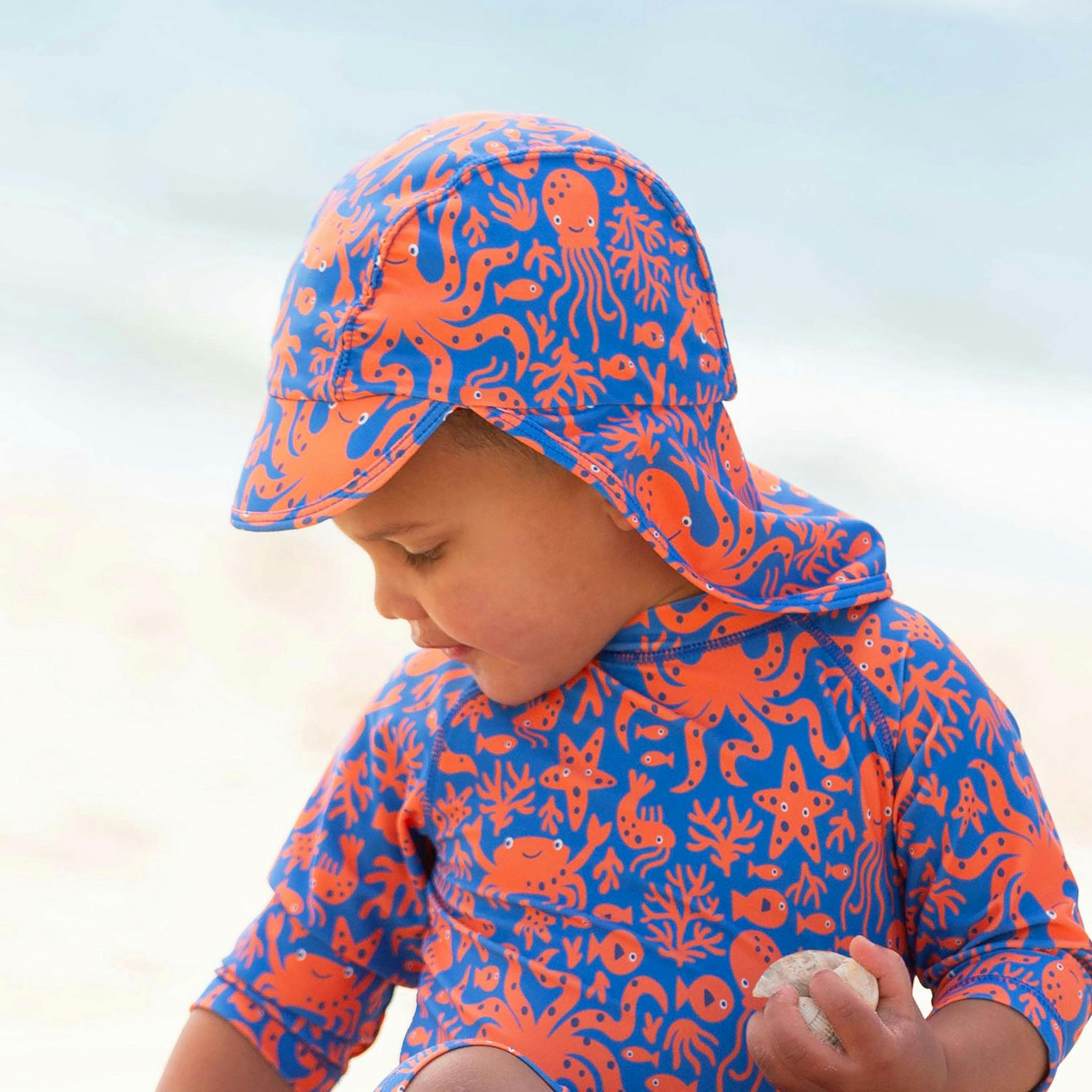 Kids Reef Time Beach Hat , view 2 of 4