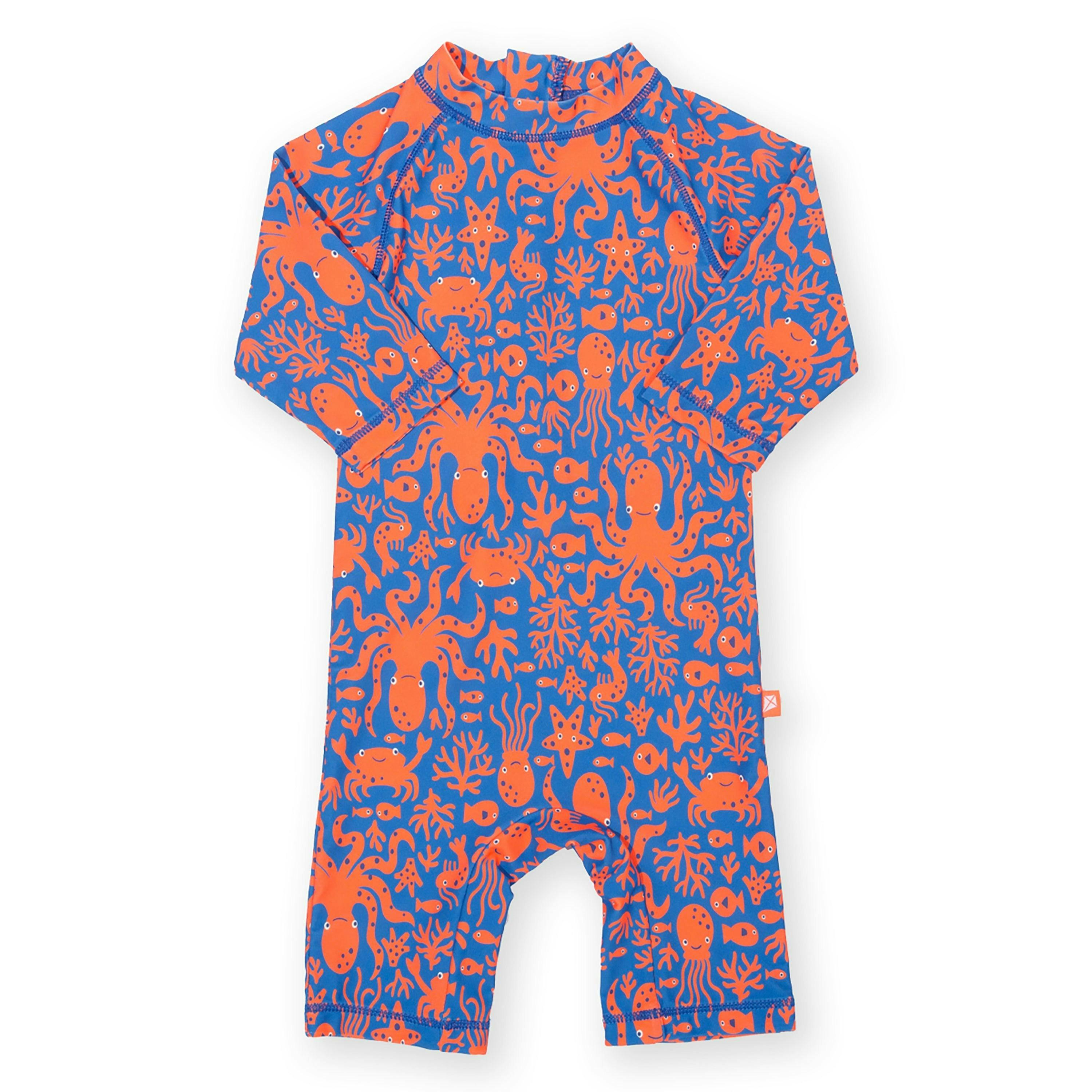 Kids Reef Time Sunsuit , view 1 of 3