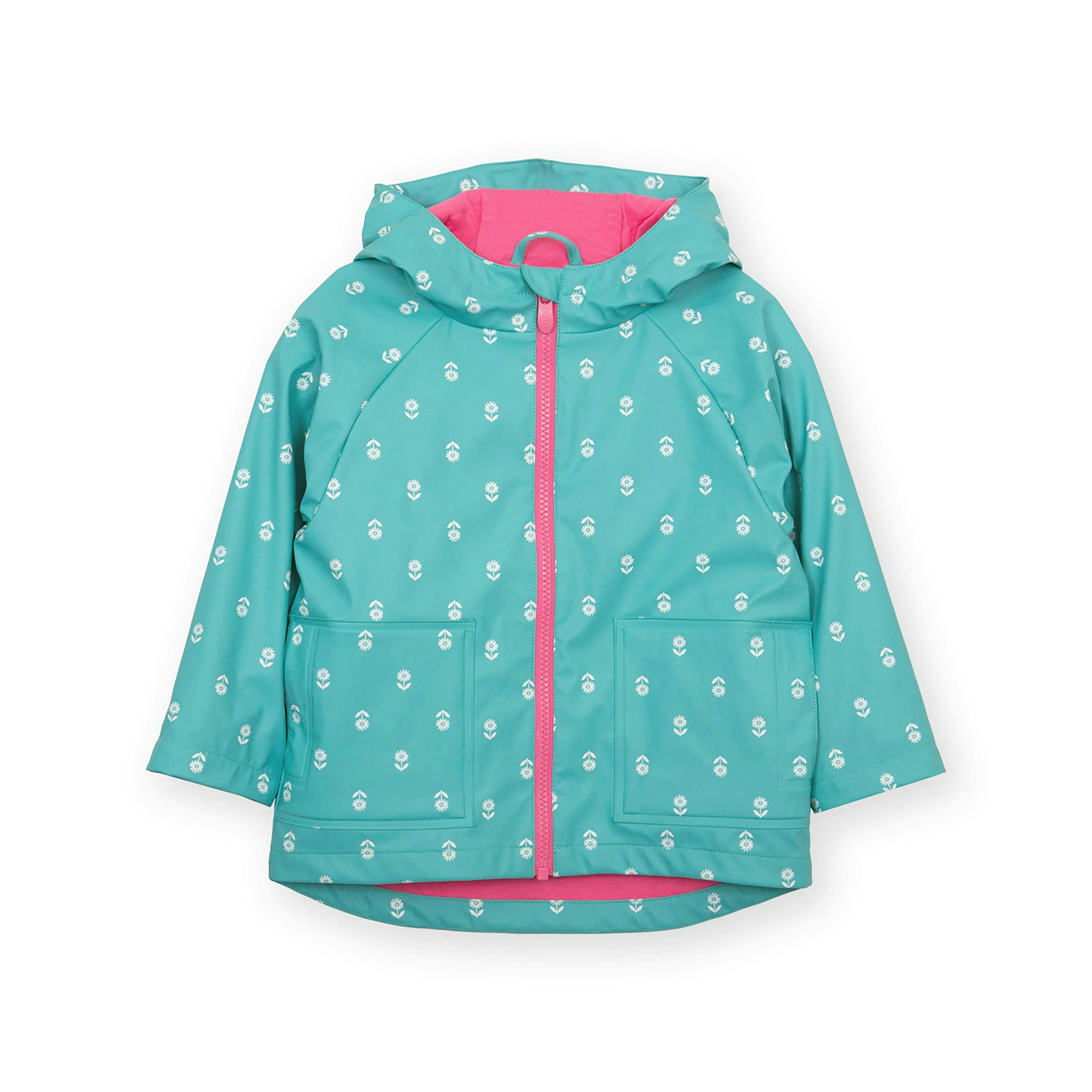 Kids Daisy Dot Splash Coat , view 1 of 3