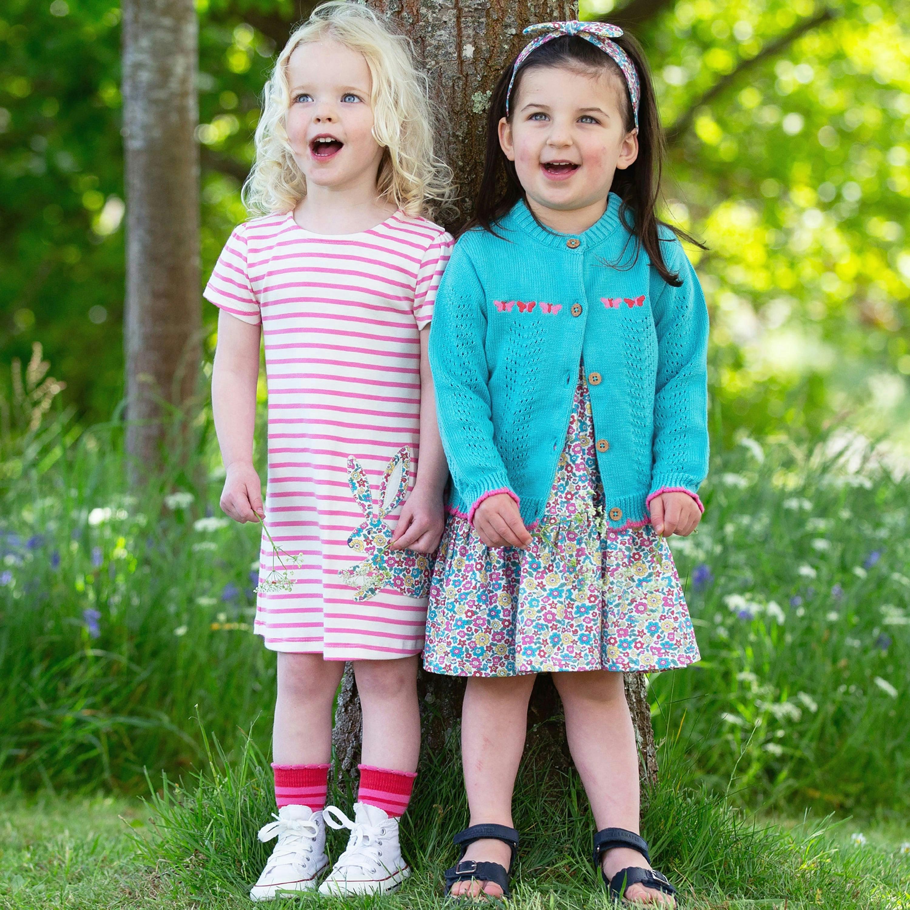 Kids Organic Busy Bun Dress , view 3 of 4