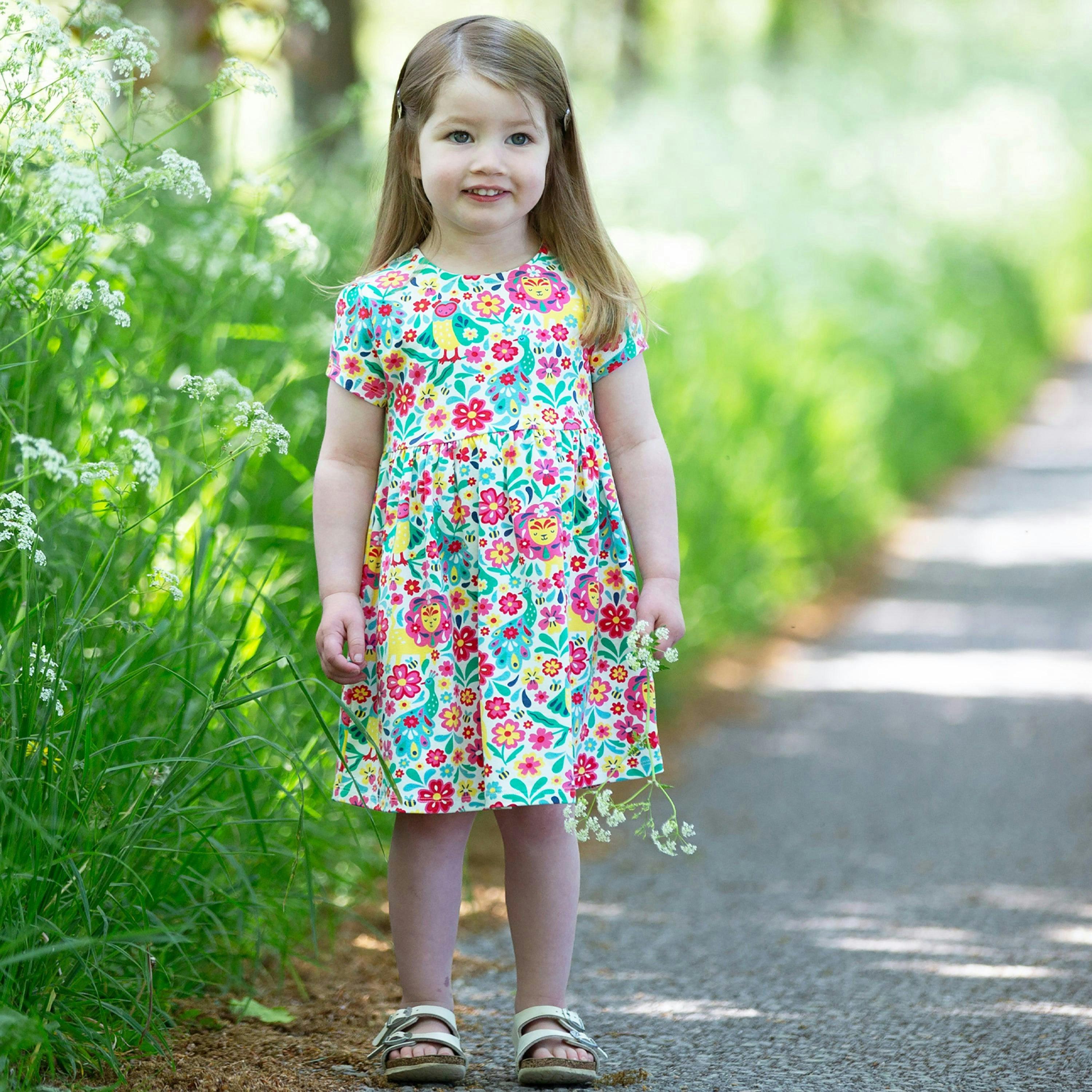 Kids Organic Growing Brave Dress , view 2 of 4