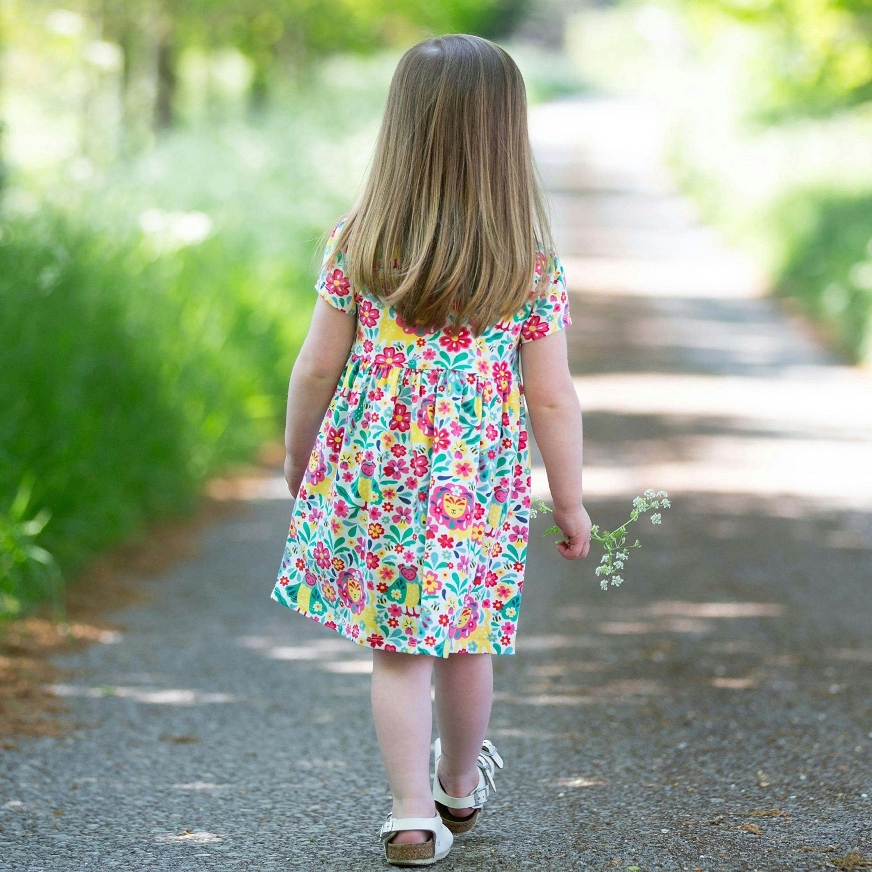 Kids Organic Growing Brave Dress , view 3 of 4