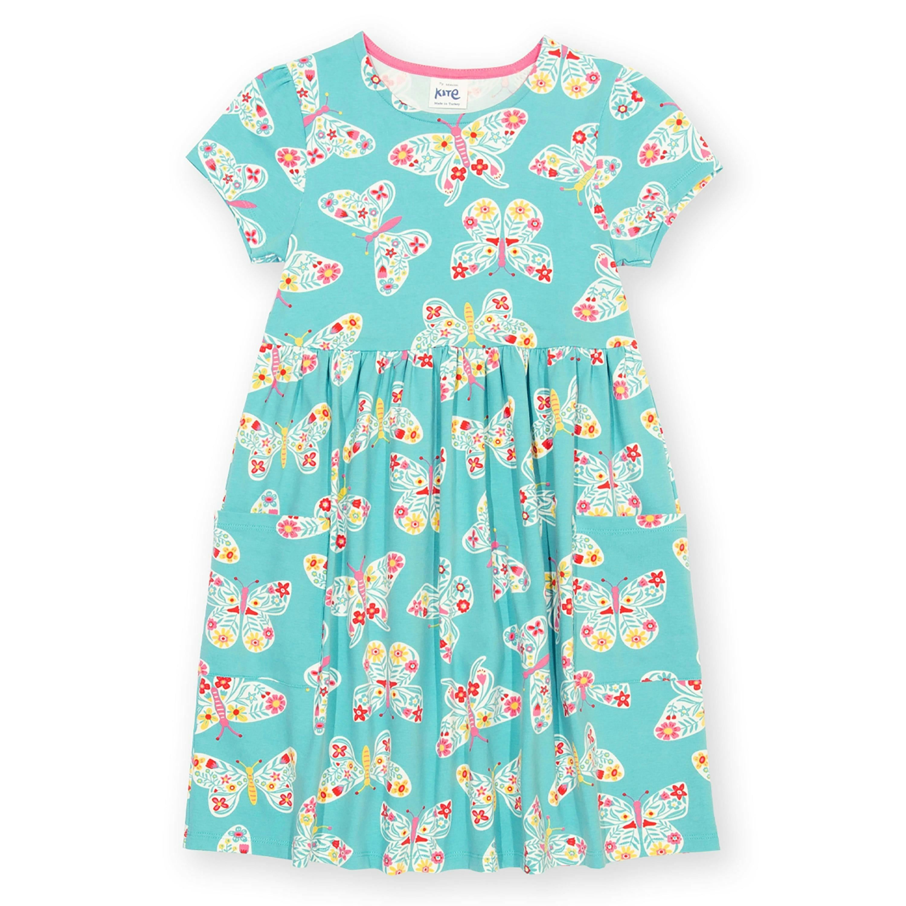 Kids Organic Flutterby Dress , view 5 of 6