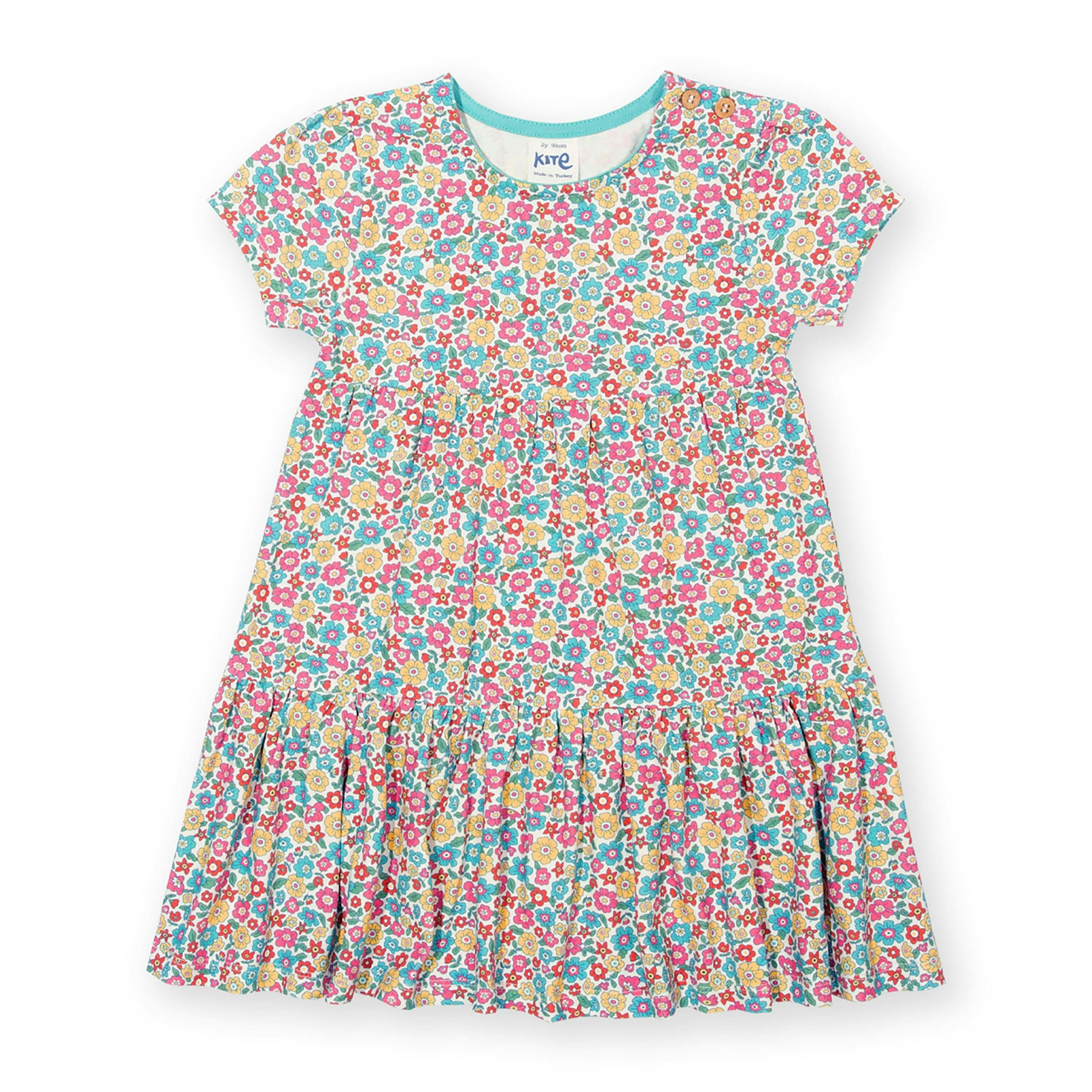 Kids Born To Bloom Organic Dress , view 1 of 3