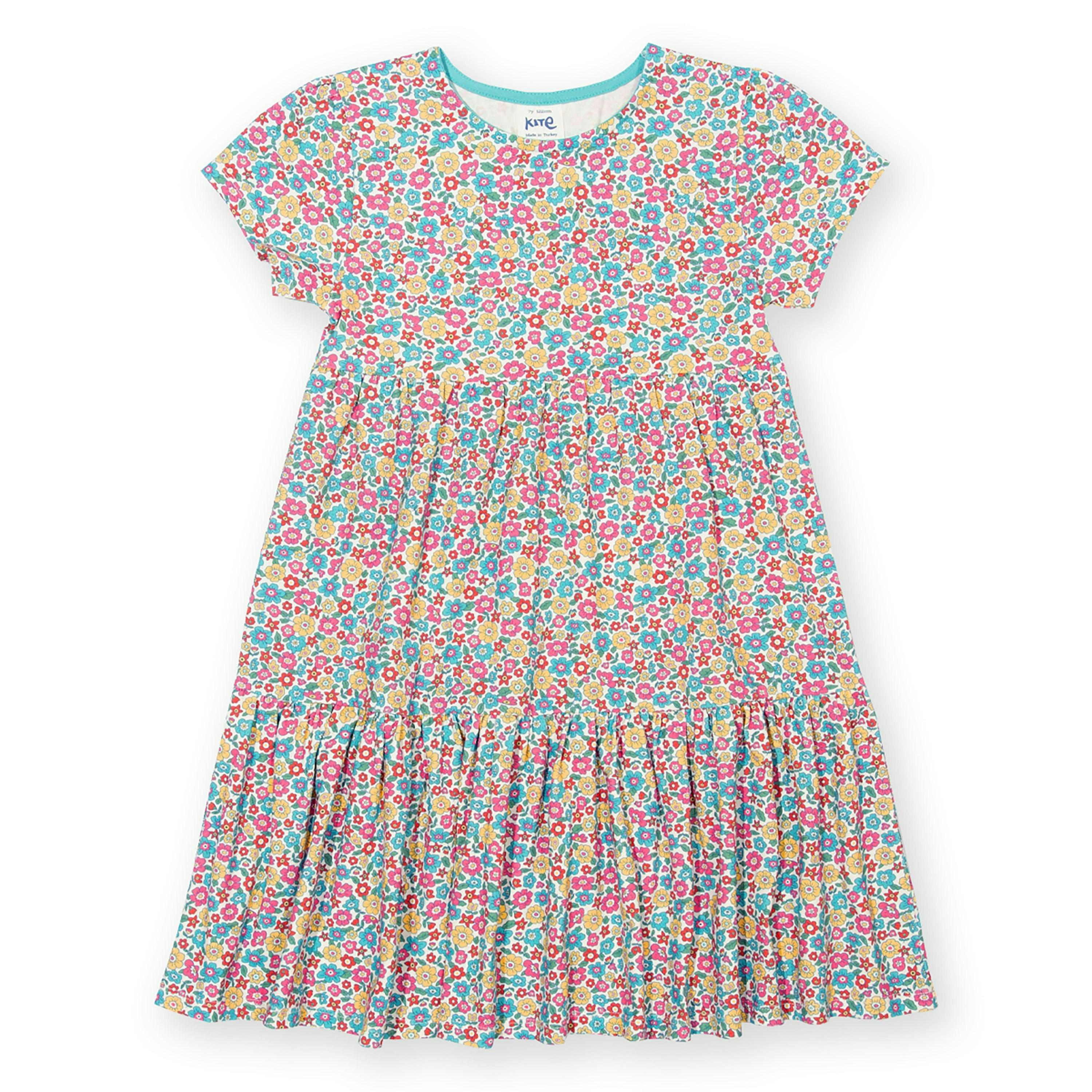 Kids Organic Born To Bloom Dress , view 5 of 6