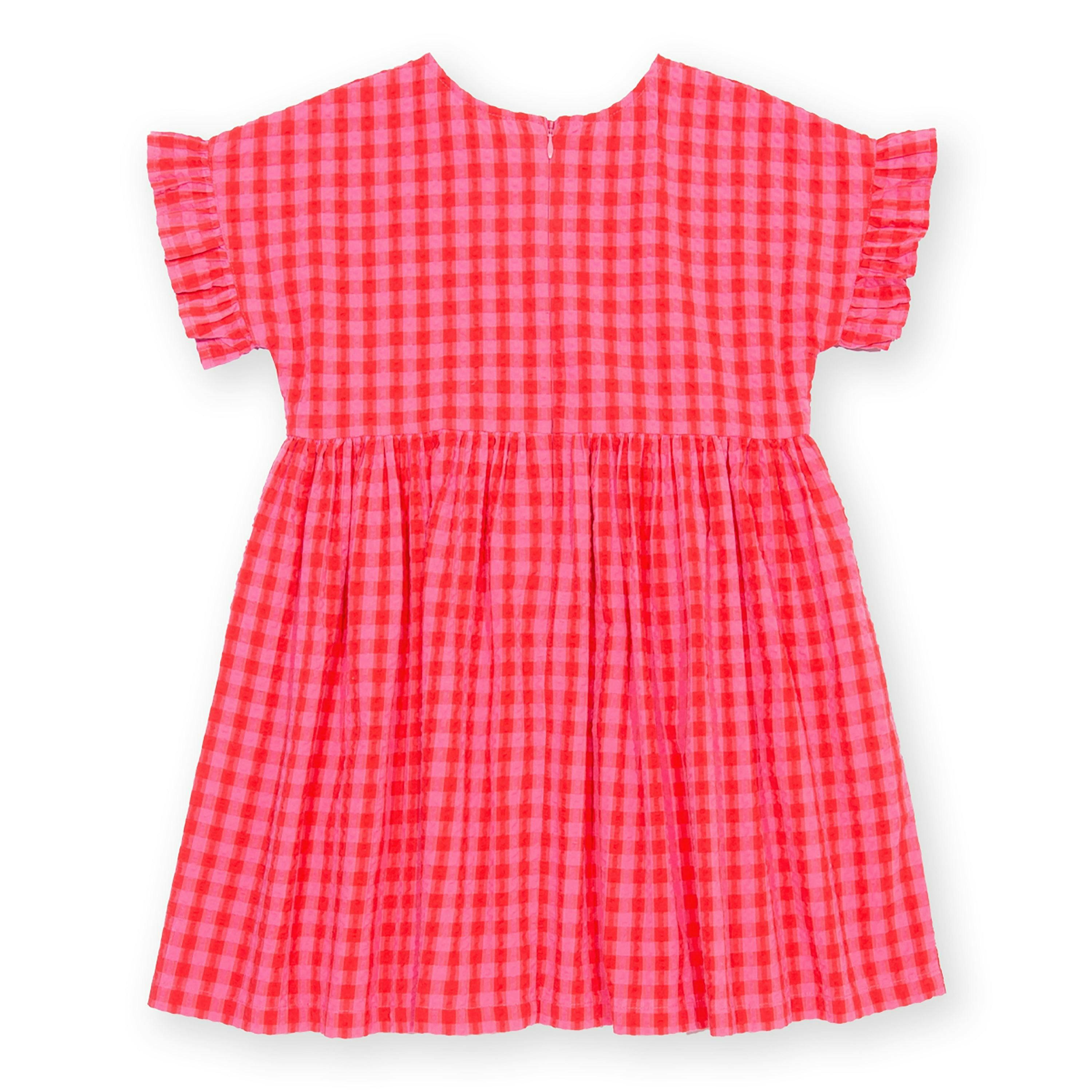 Kids Organic Gingham Dress , view 5 of 5