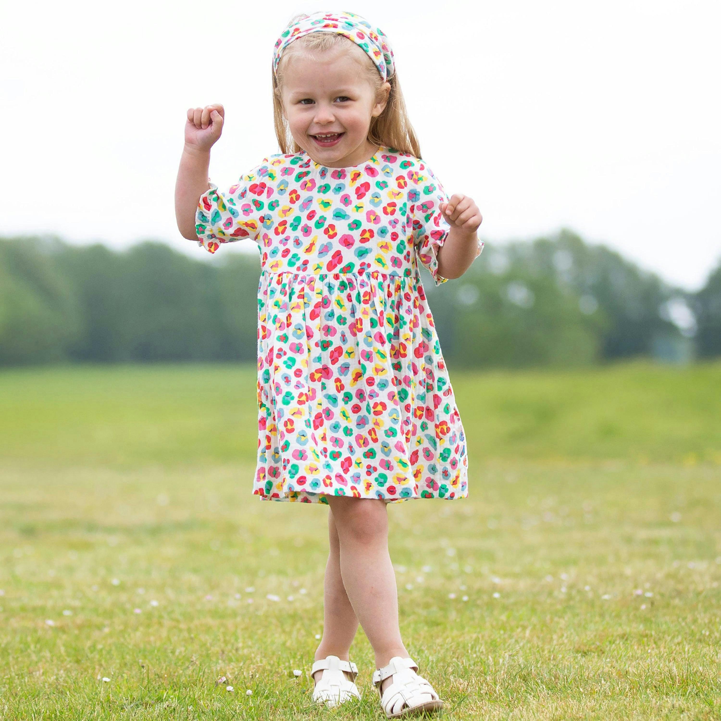 Kids Organic Wild And Free Dress , view 2 of 5