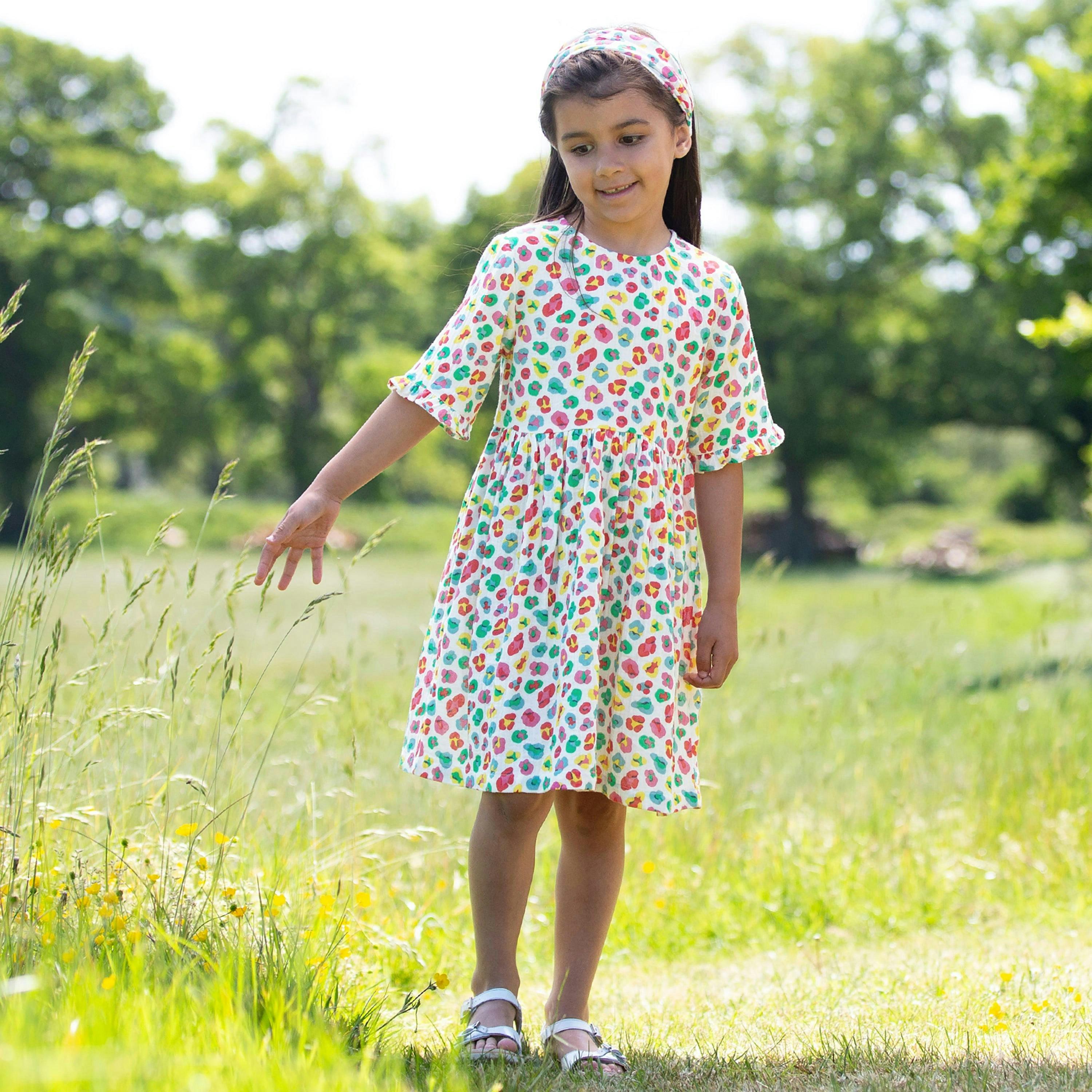 Kids Organic Wild And Free Dress , view 3 of 5