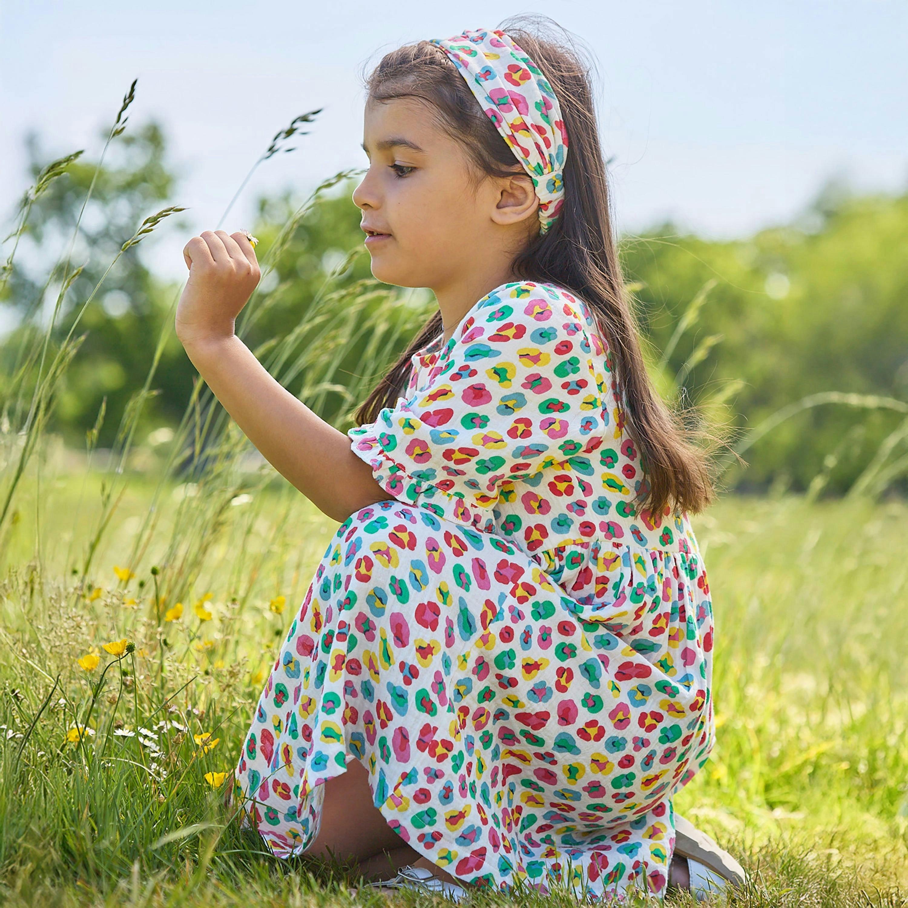 Kids Organic Wild And Free Dress , view 4 of 5