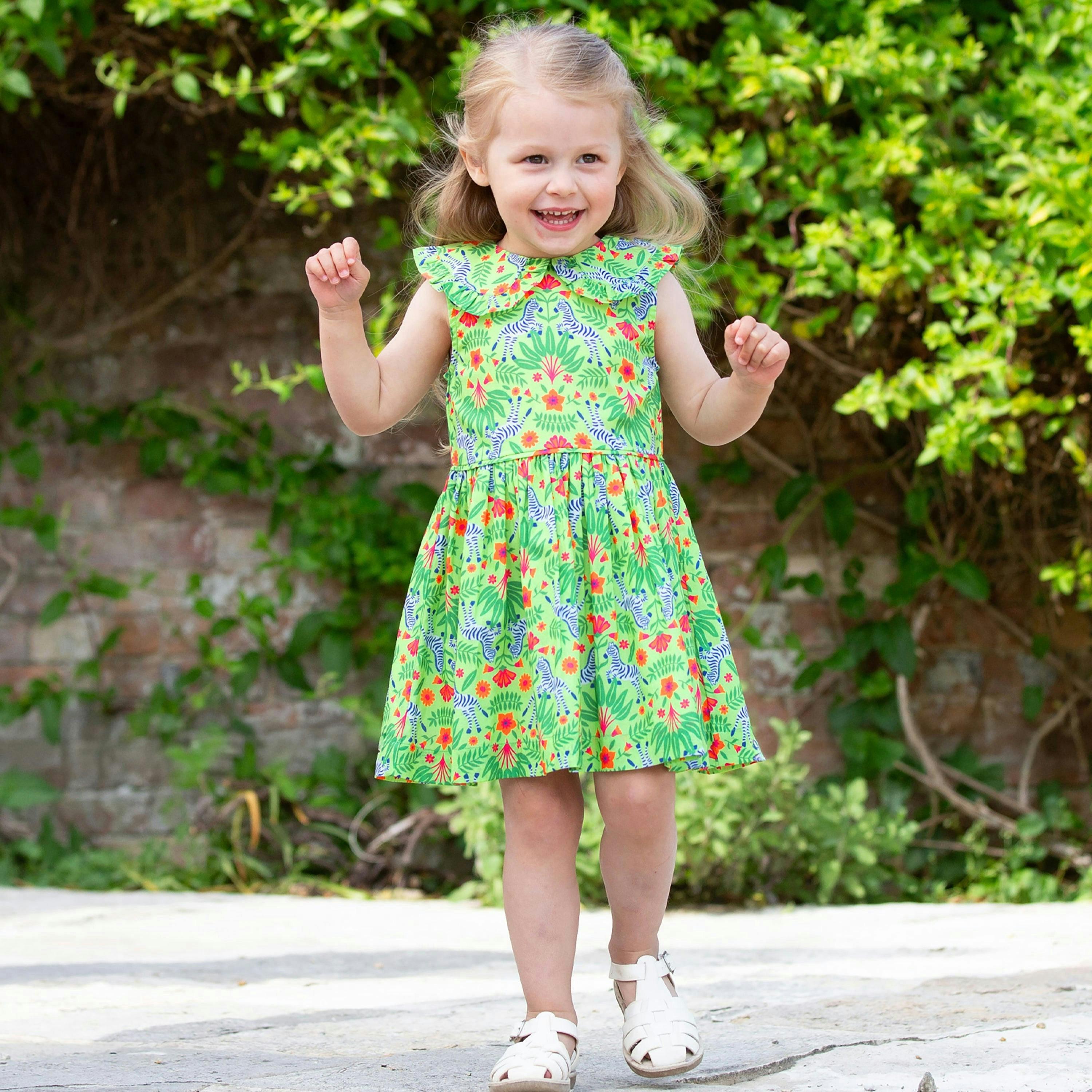 Kids Organic Dazzle Dress , view 2 of 5