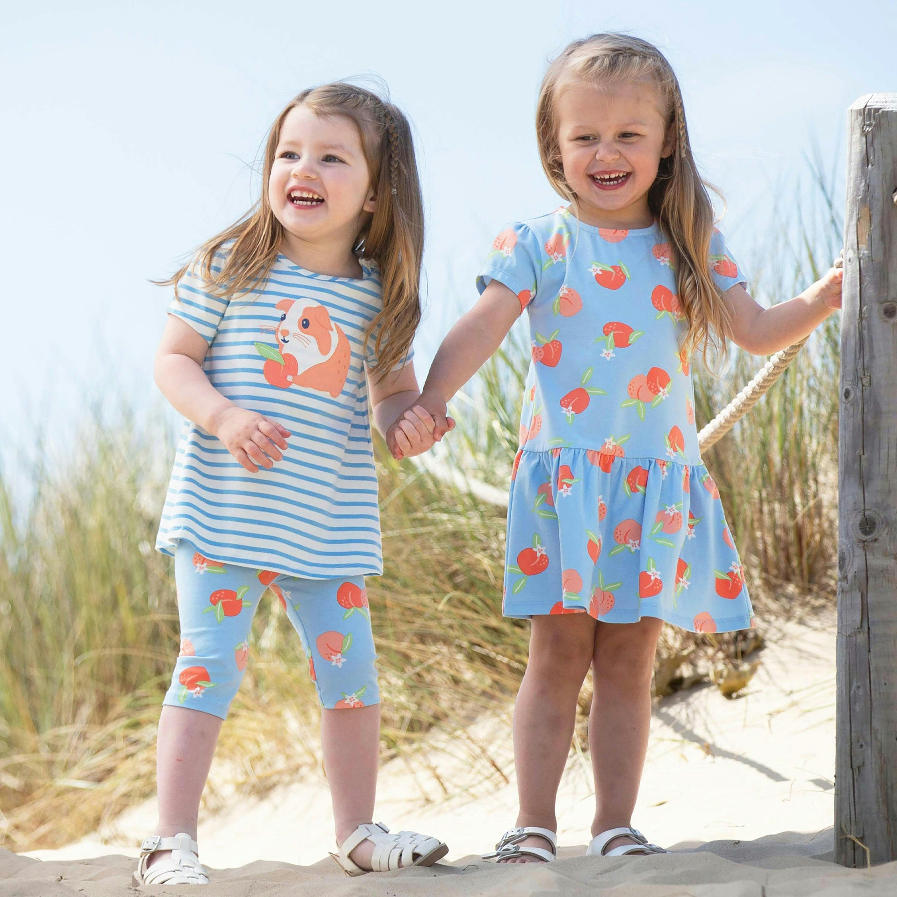 Kids Organic Life's A Peach Dress , view 4 of 6