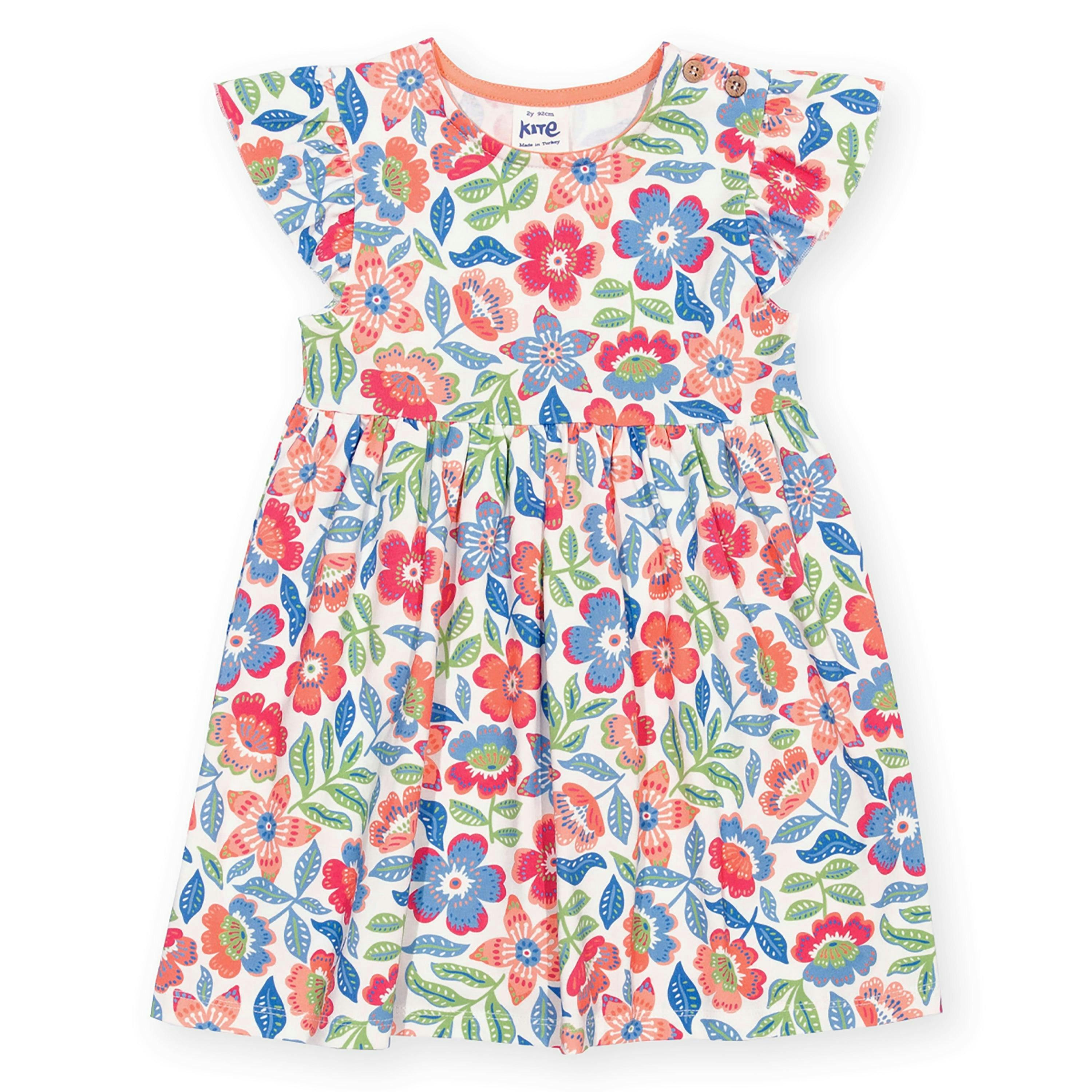 Kids Tropicarnival Organic Dress , view 1 of 3
