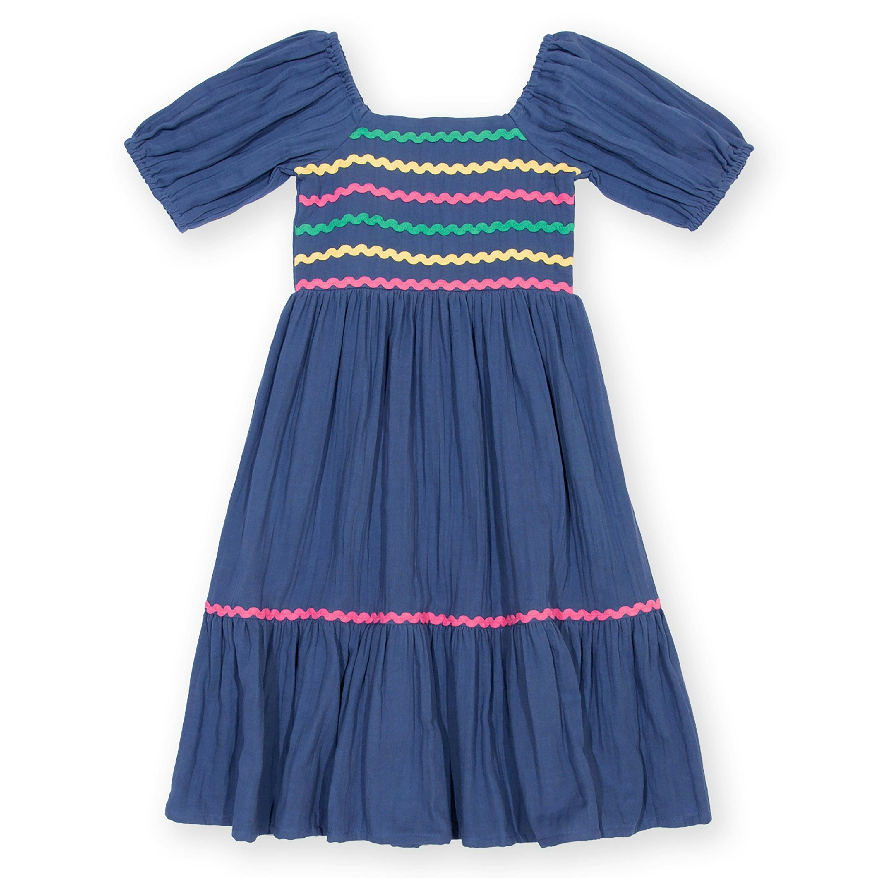 Kids Ric Rac Organic Dress , view 1 of 3